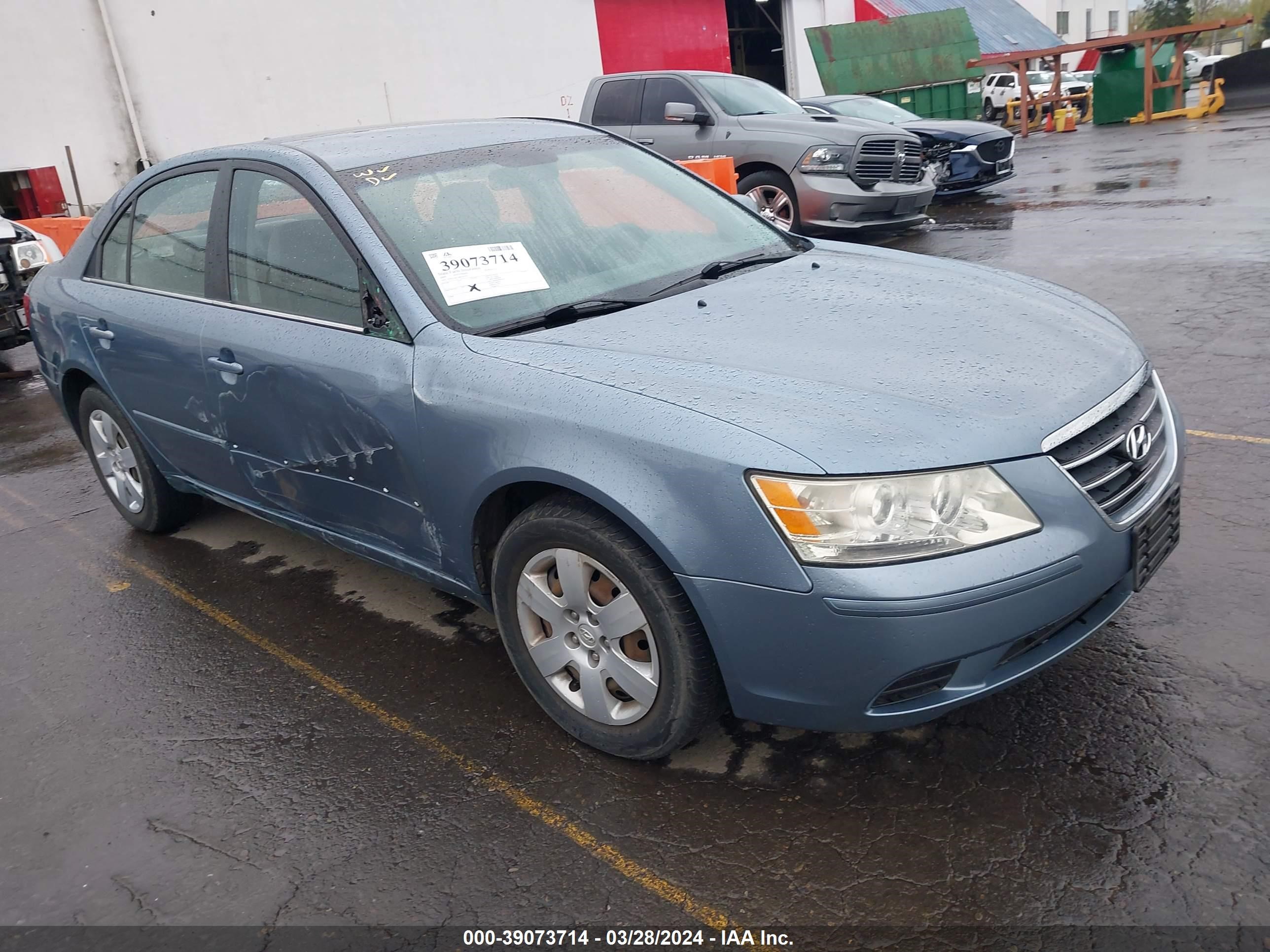 HYUNDAI SONATA 2009 5npet46c49h507327