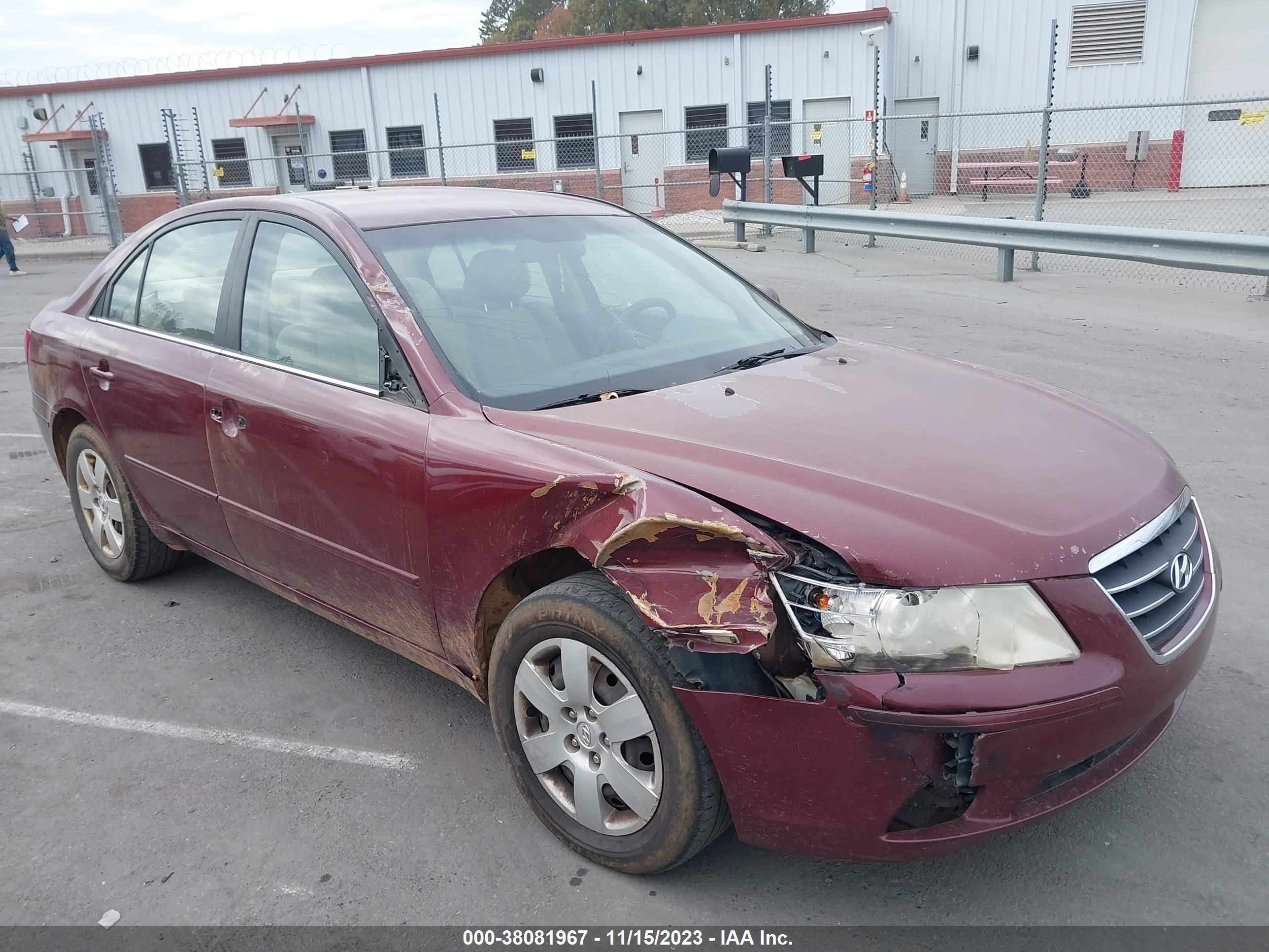 HYUNDAI SONATA 2009 5npet46c49h539727