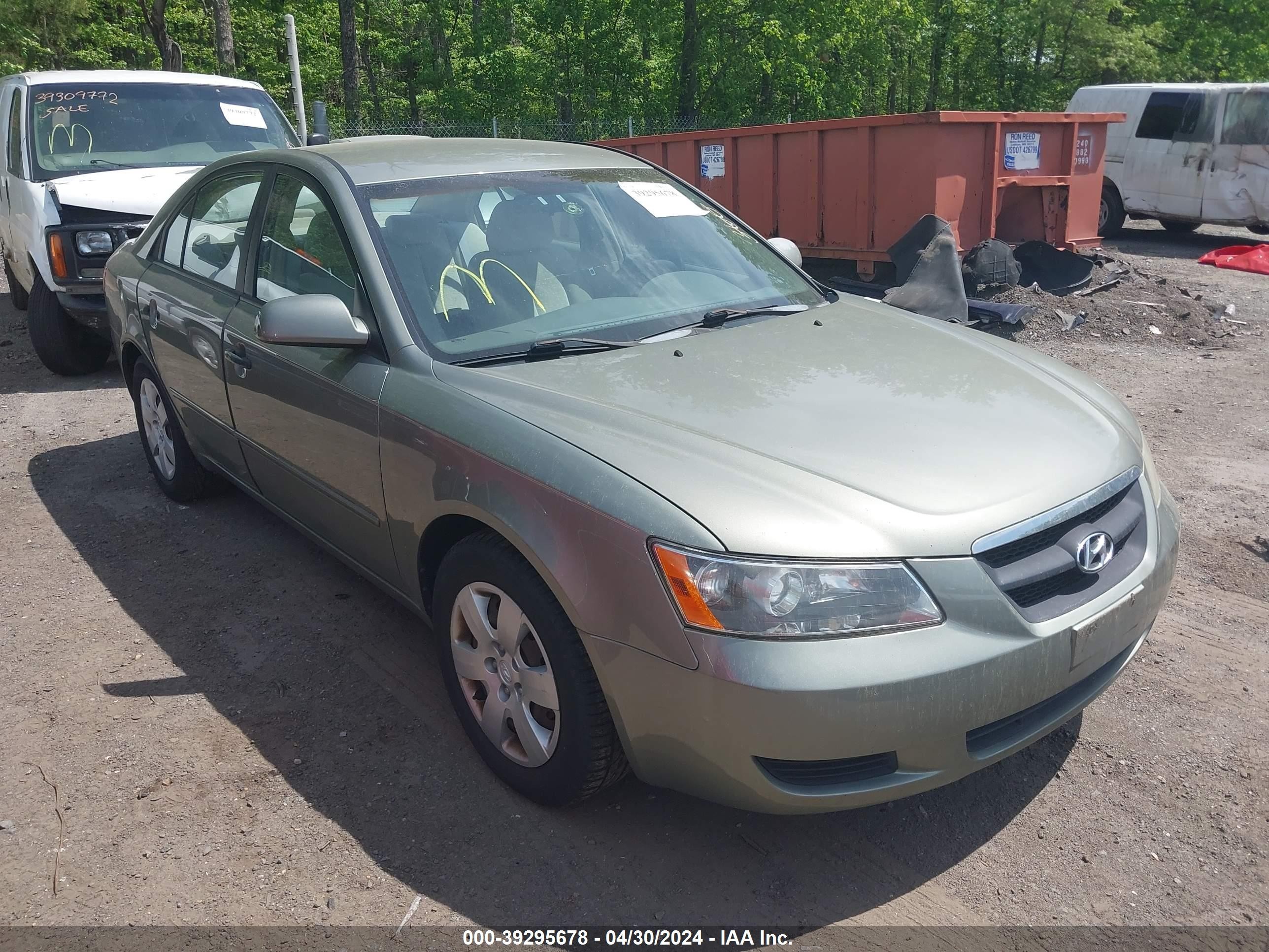 HYUNDAI SONATA 2007 5npet46c57h269193