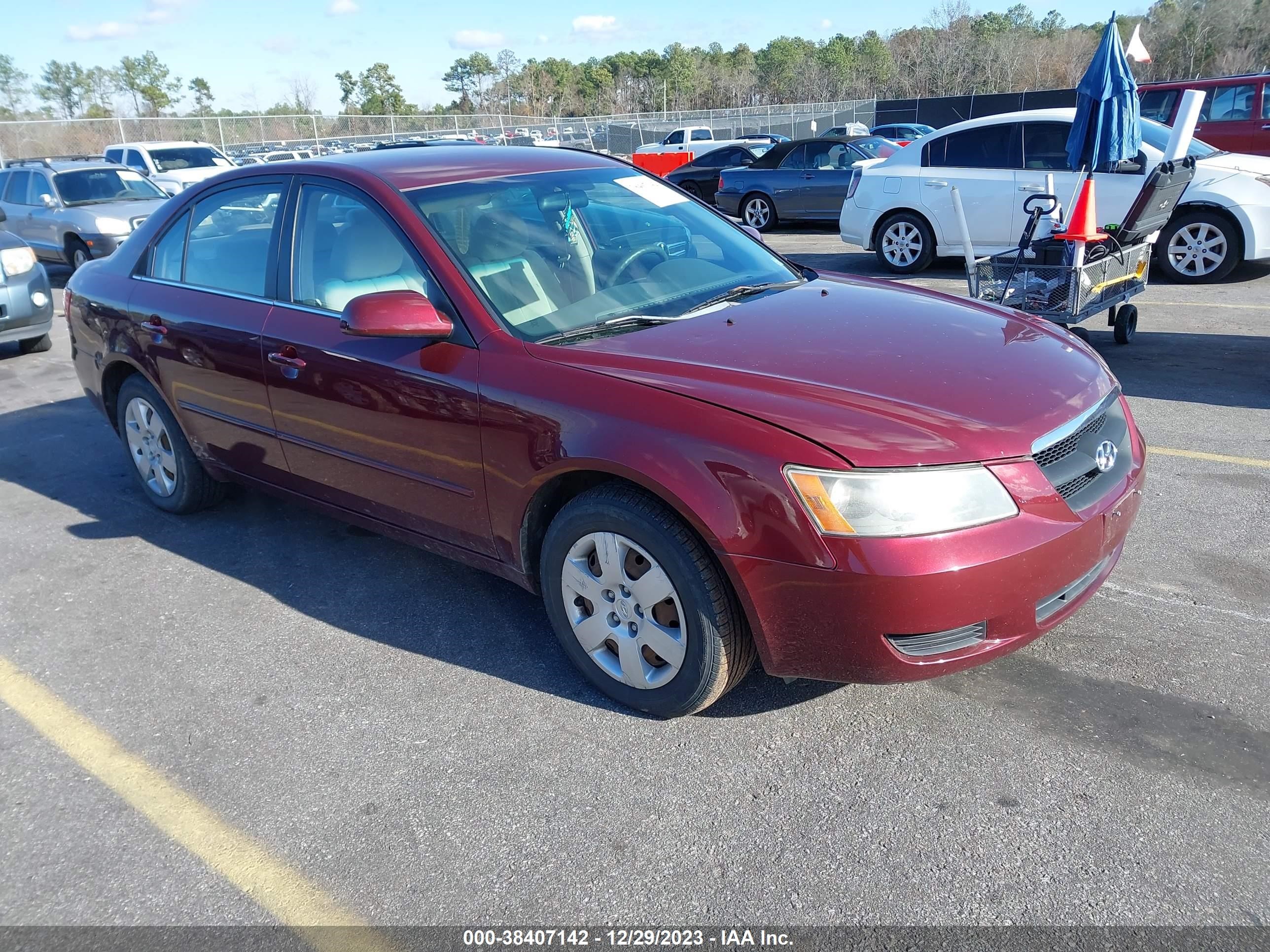 HYUNDAI SONATA 2008 5npet46c58h312335