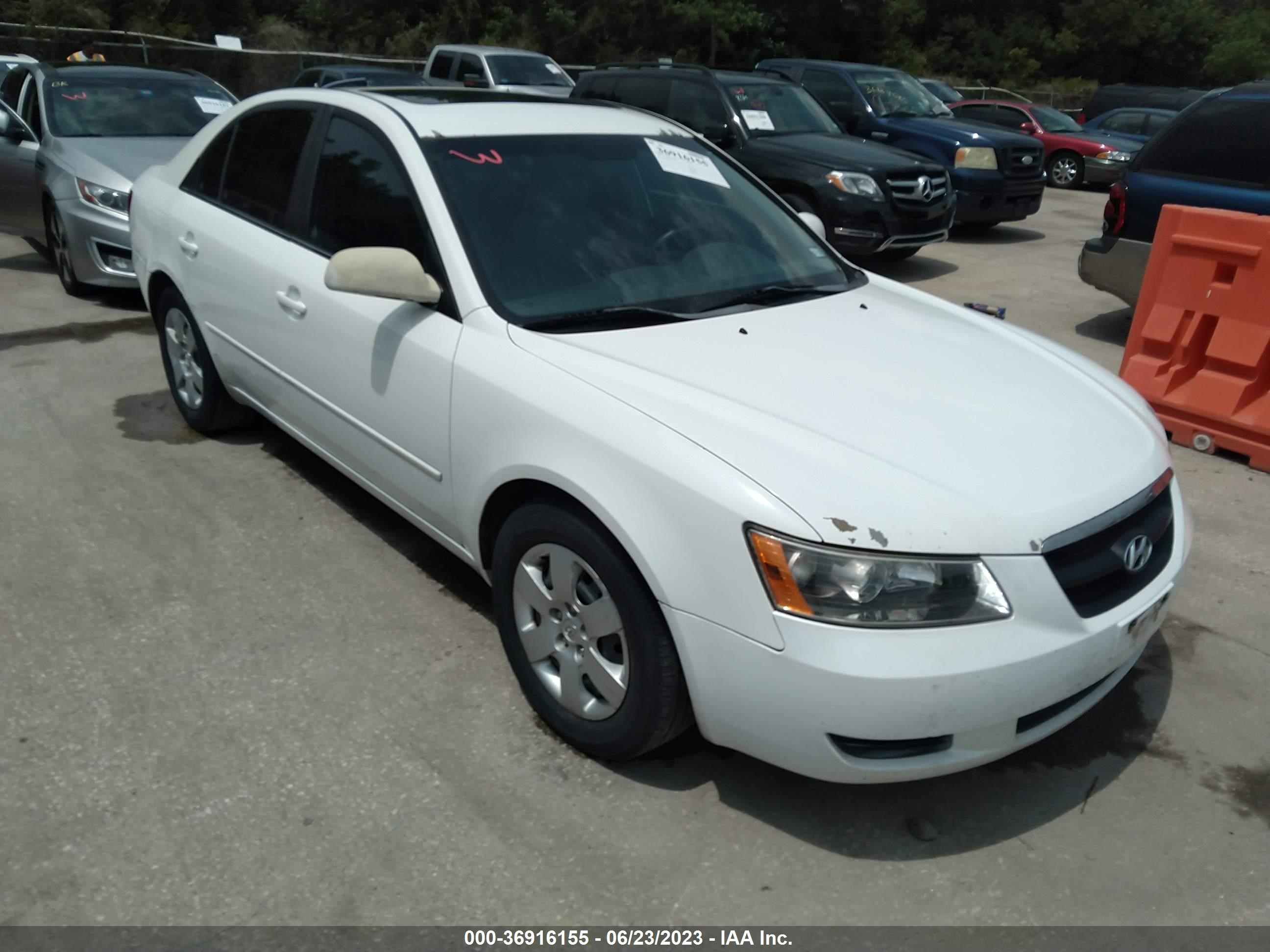 HYUNDAI SONATA 2008 5npet46c58h362720