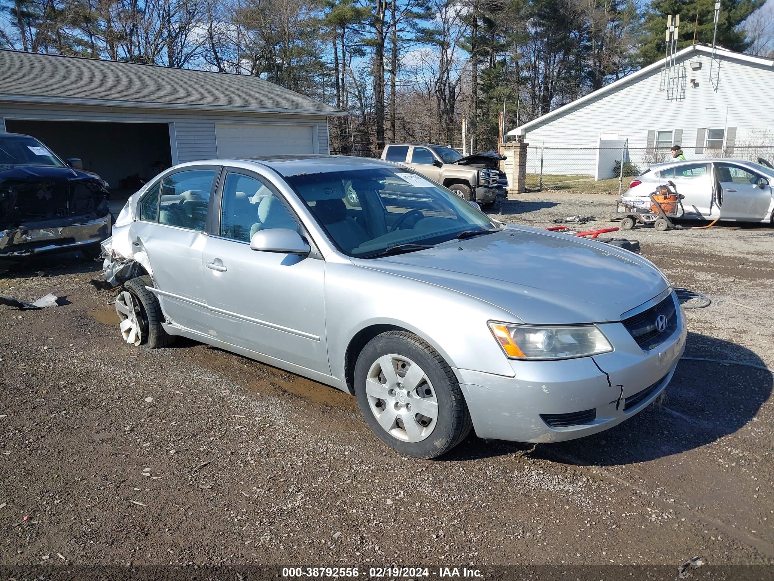 HYUNDAI SONATA 2008 5npet46c58h399993