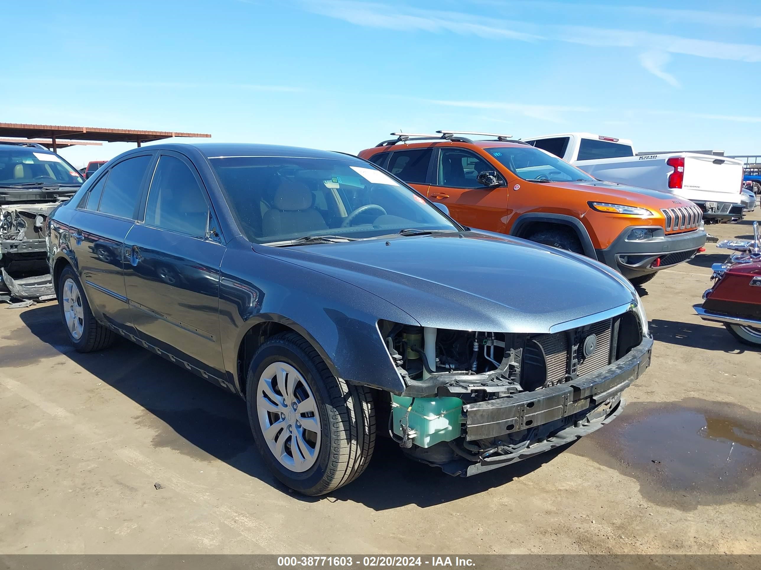 HYUNDAI SONATA 2009 5npet46c59h409844