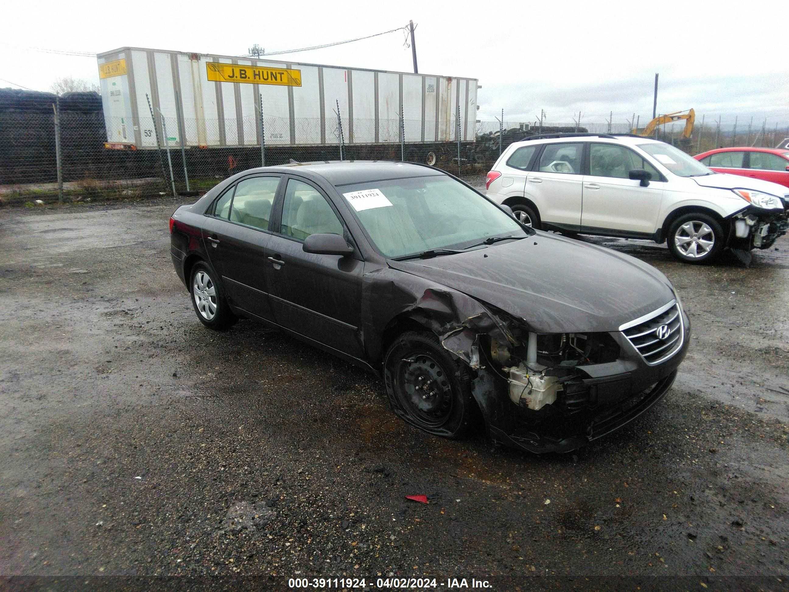 HYUNDAI SONATA 2009 5npet46c59h443878