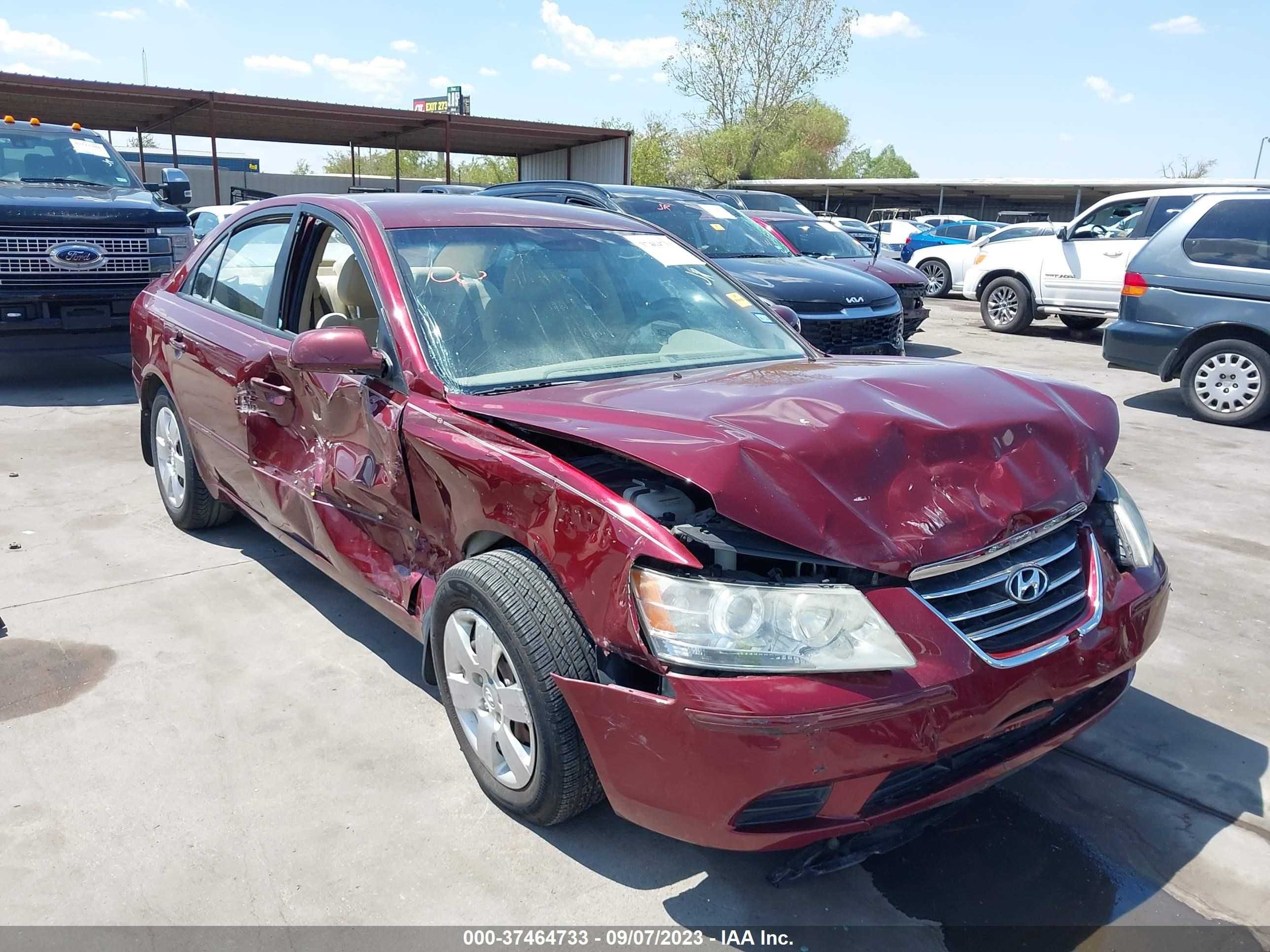 HYUNDAI SONATA 2009 5npet46c59h539476