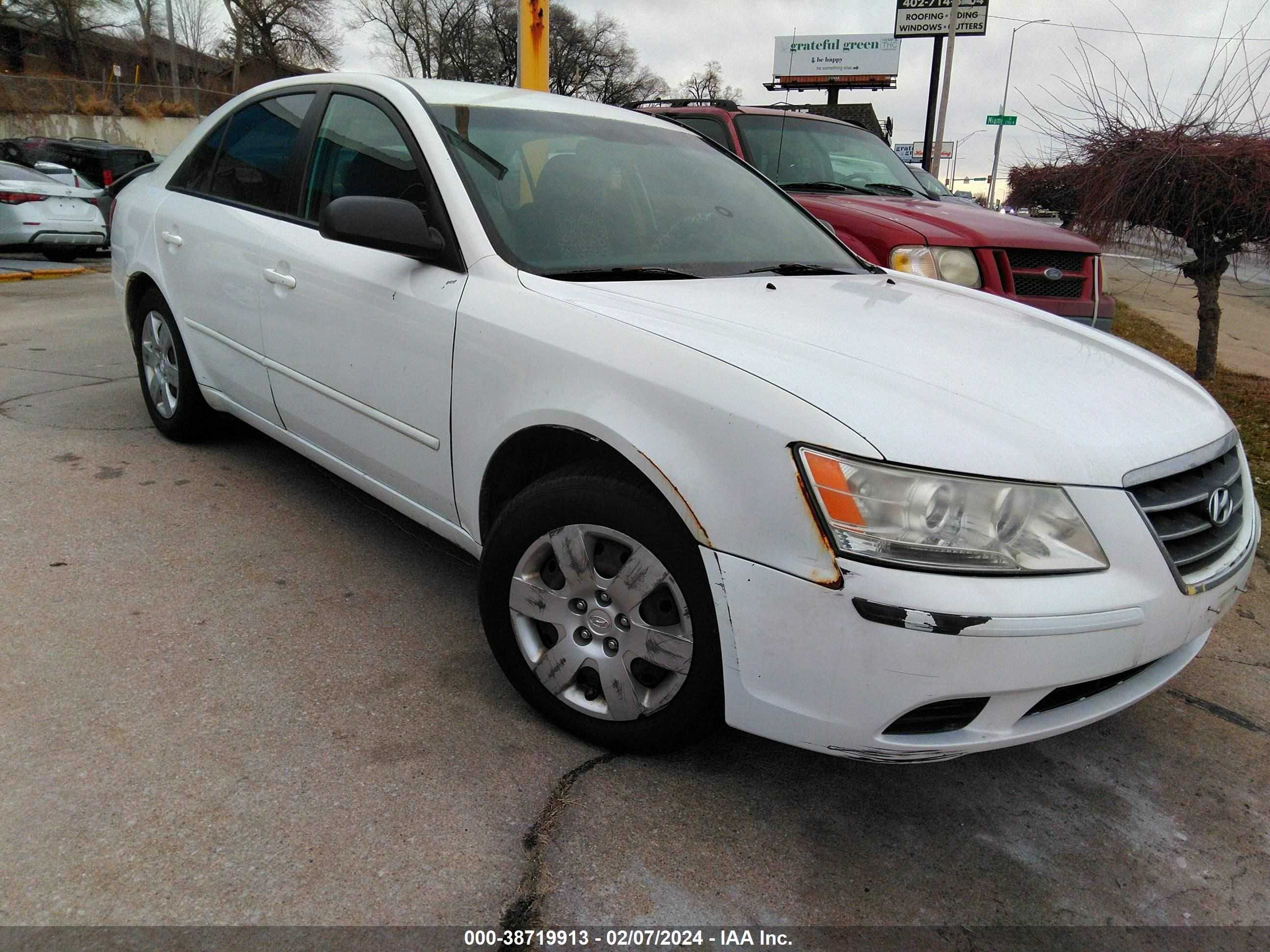 HYUNDAI SONATA 2009 5npet46c59h560568