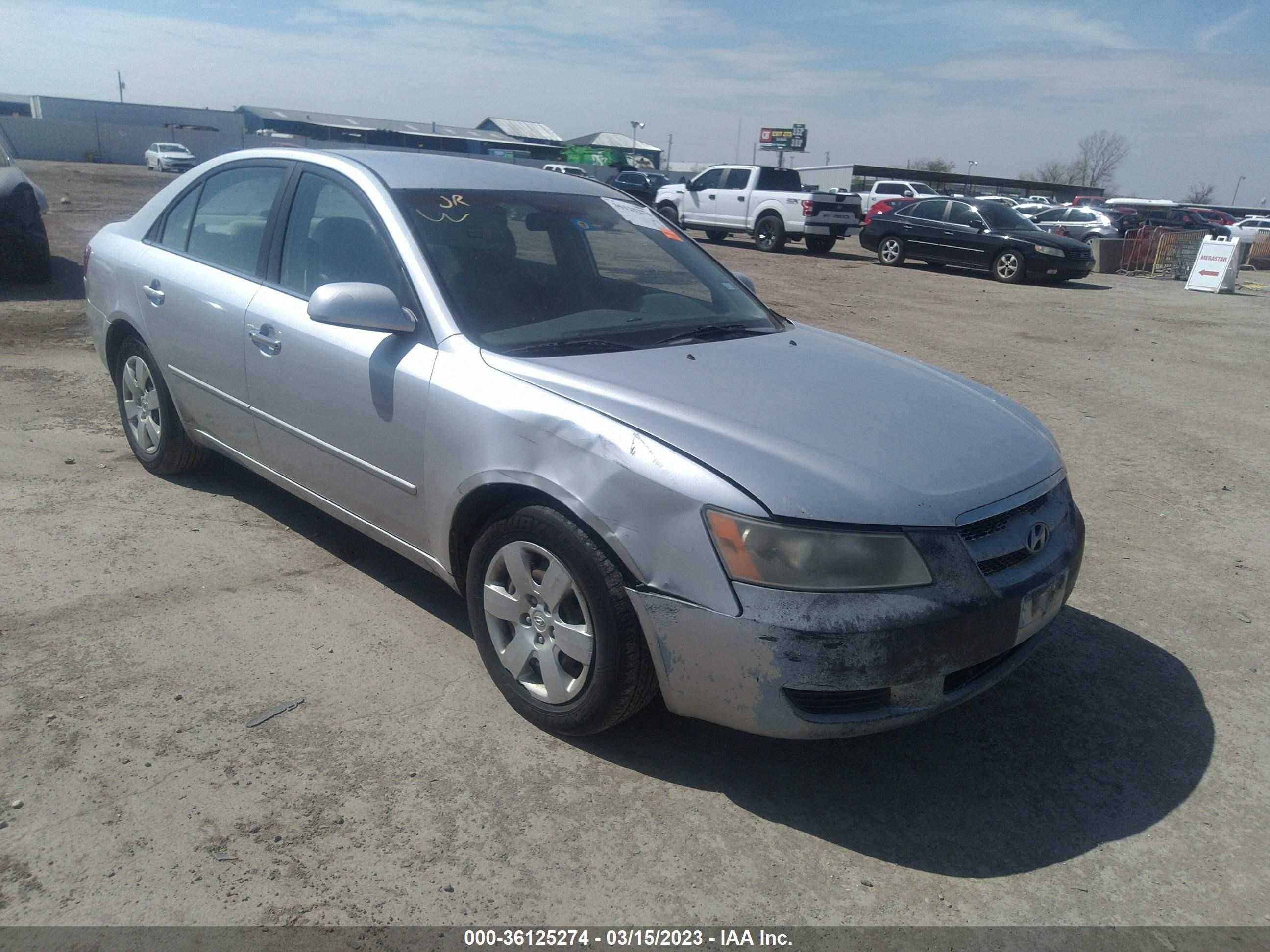 HYUNDAI SONATA 2008 5npet46c68h344663