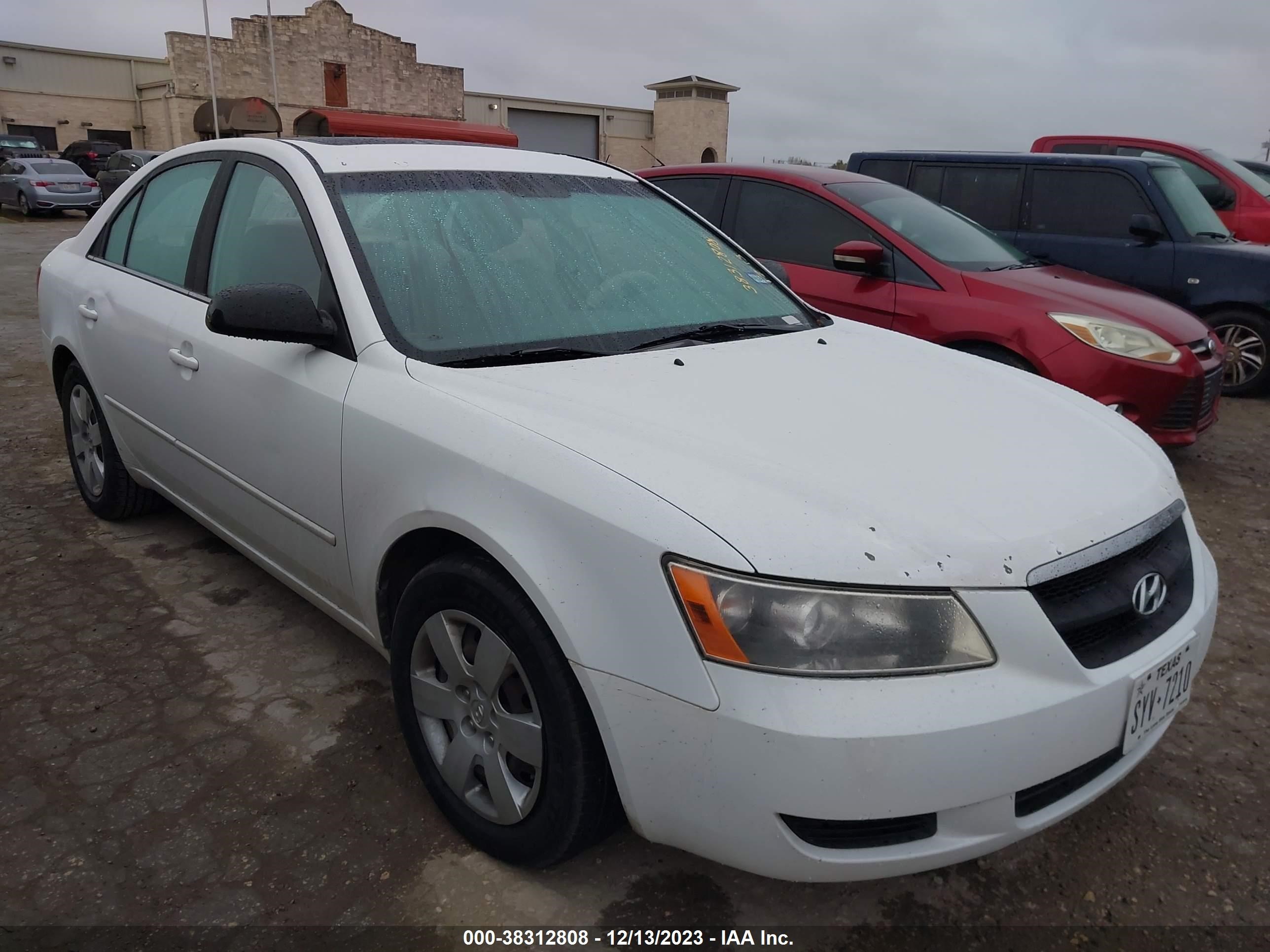 HYUNDAI SONATA 2008 5npet46c68h375041