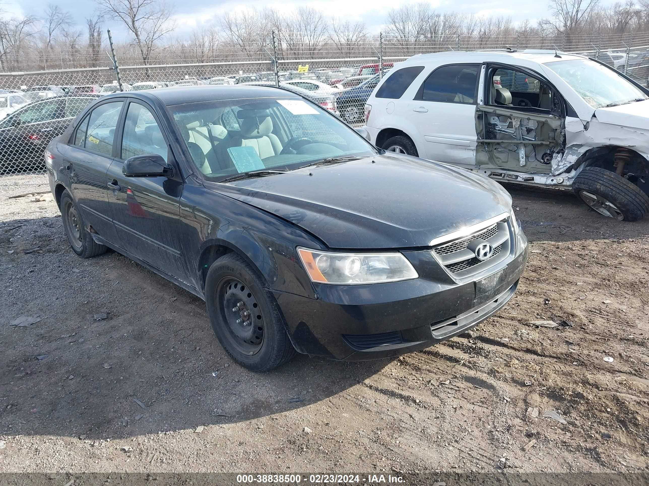 HYUNDAI SONATA 2008 5npet46c68h378554