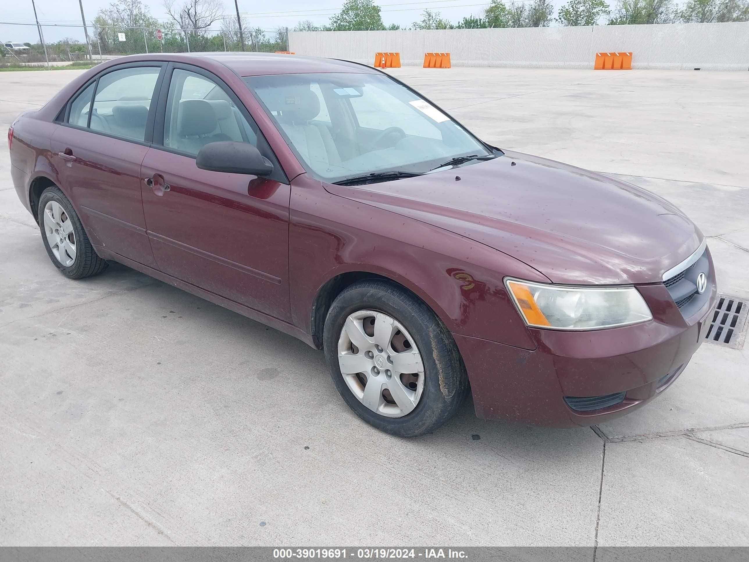 HYUNDAI SONATA 2008 5npet46c78h378126