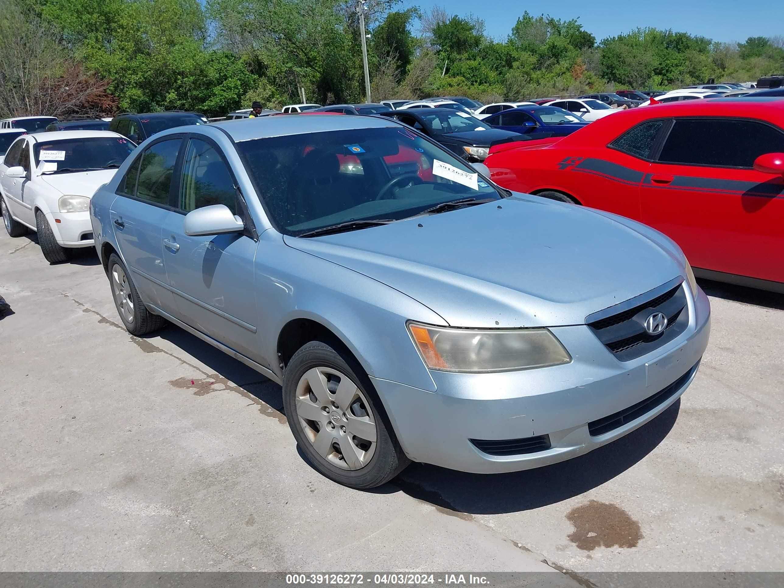 HYUNDAI SONATA 2008 5npet46c78h378336