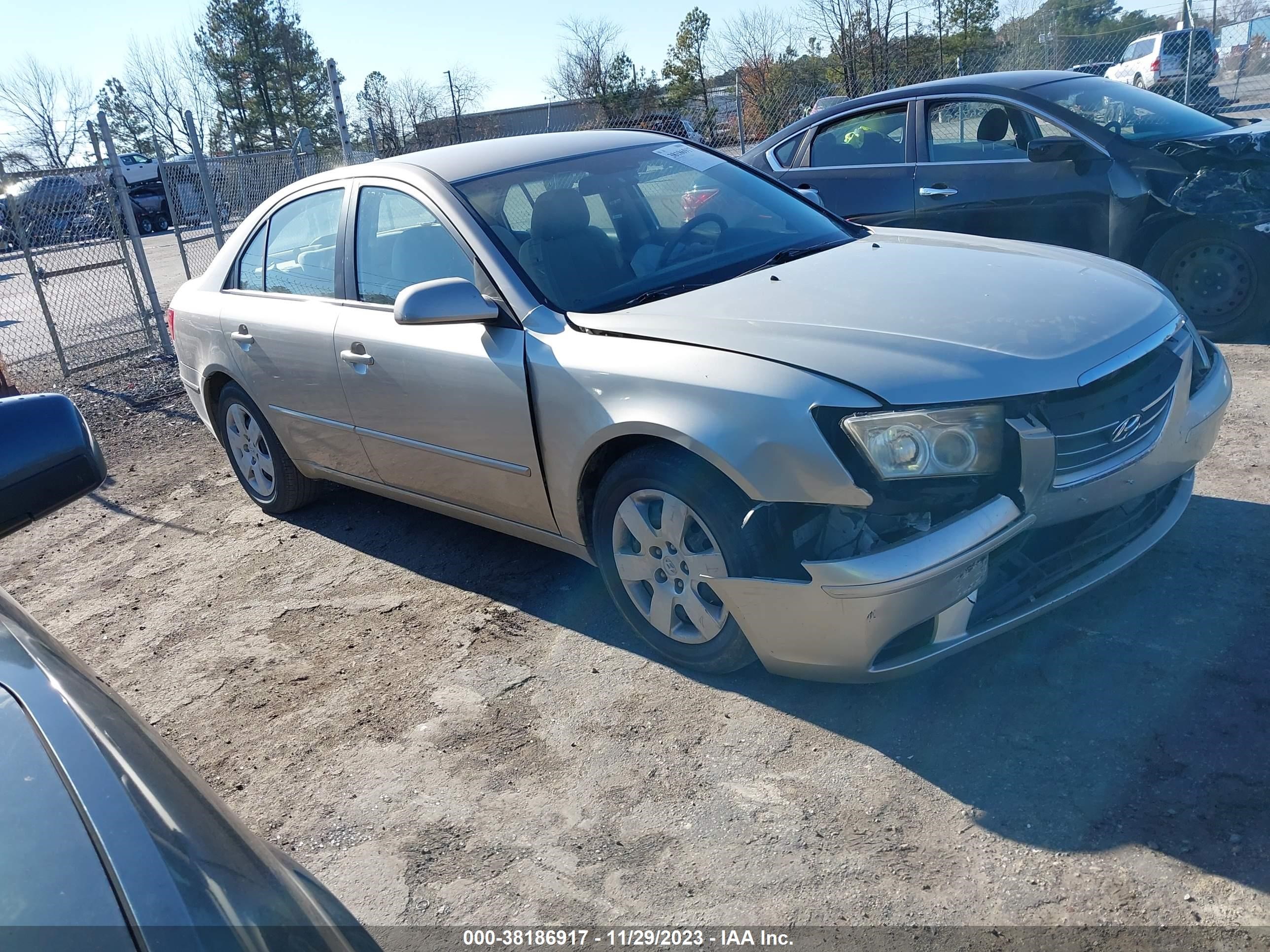 HYUNDAI SONATA 2009 5npet46c79h518788