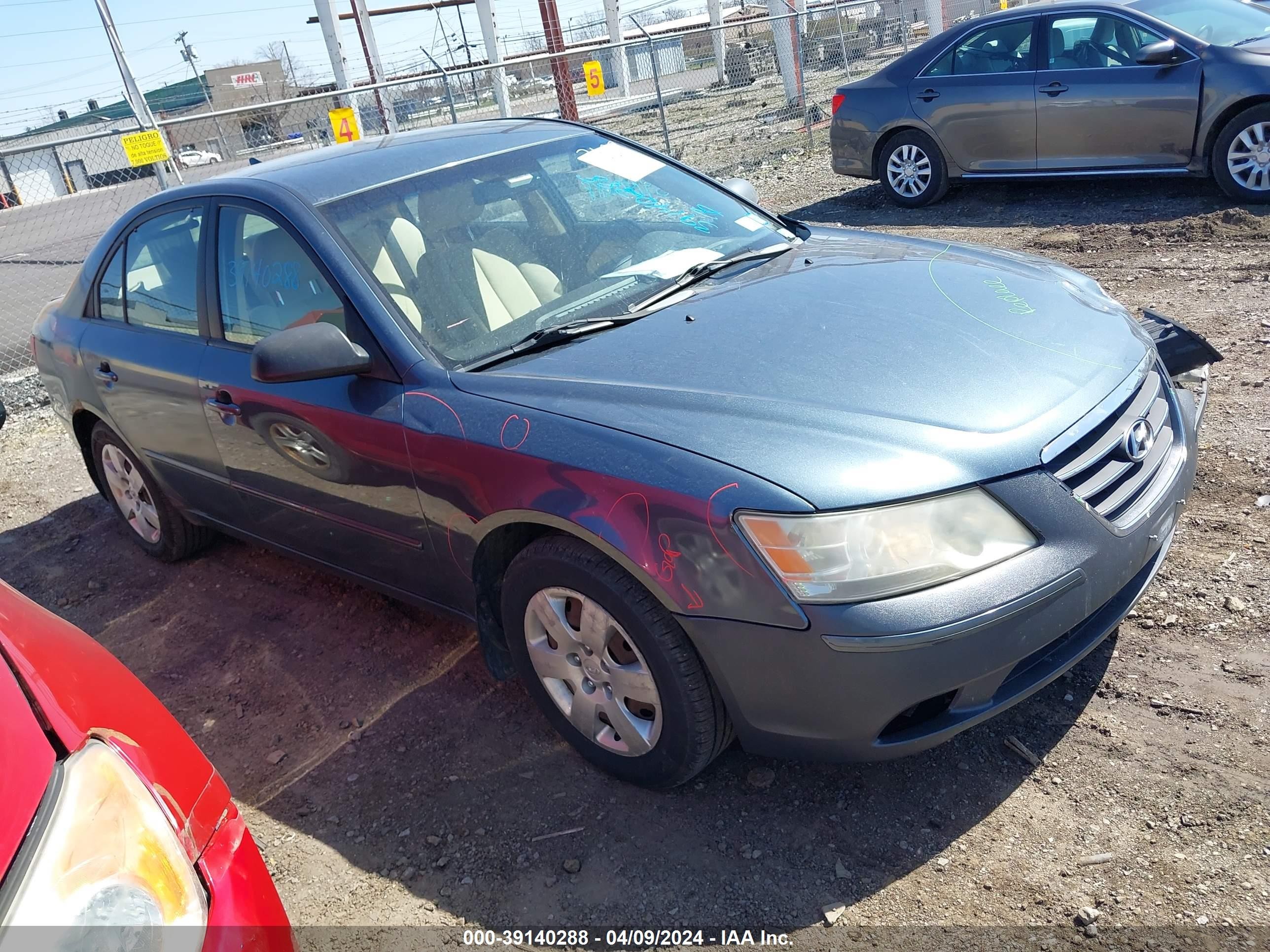 HYUNDAI SONATA 2009 5npet46c79h573595