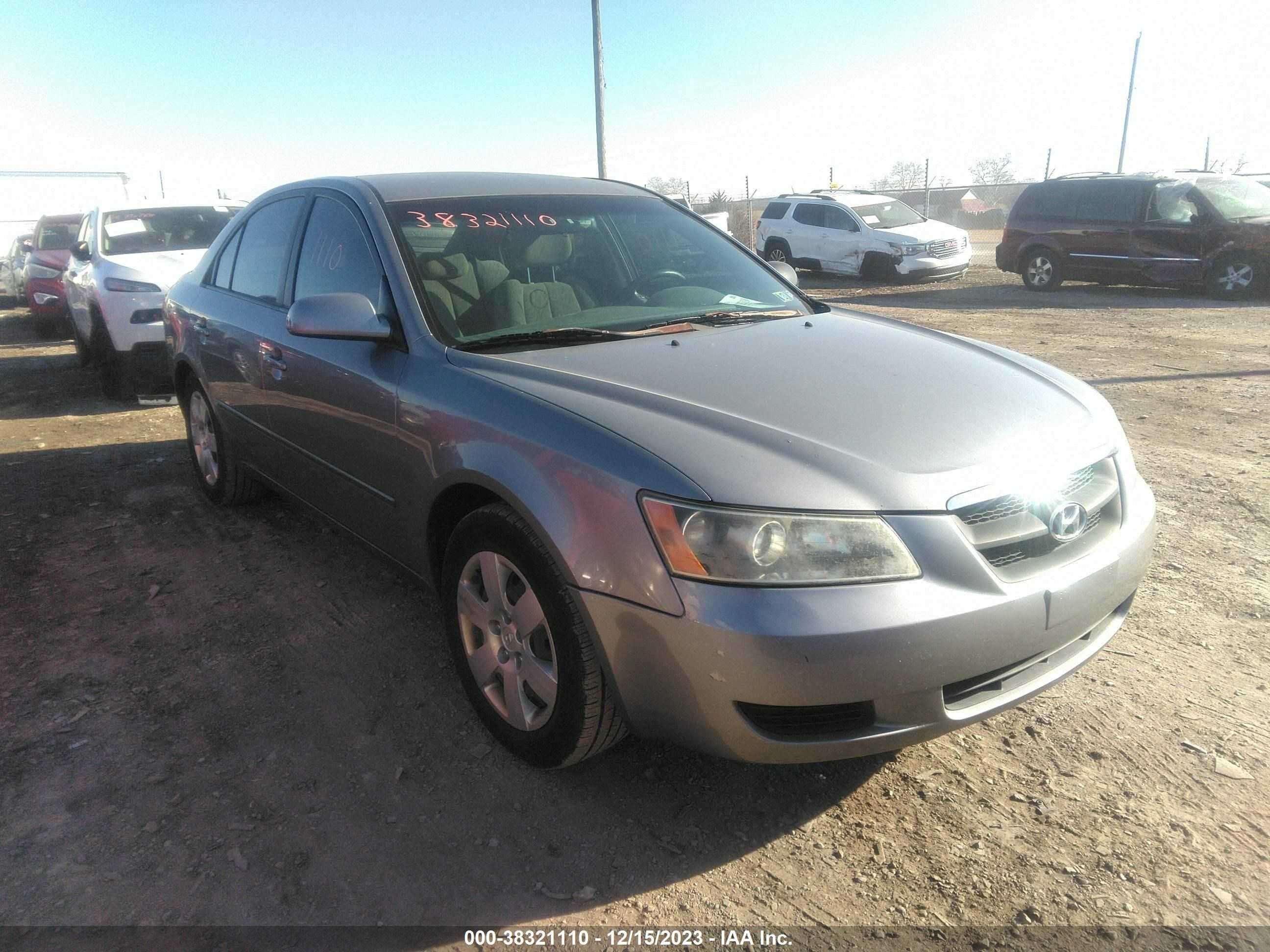 HYUNDAI SONATA 2007 5npet46c87h223311