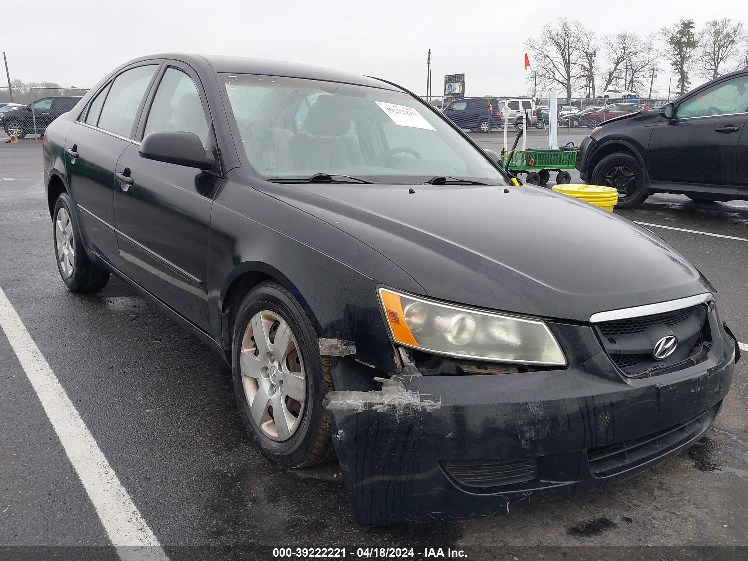 HYUNDAI SONATA 2007 5npet46c87h229755