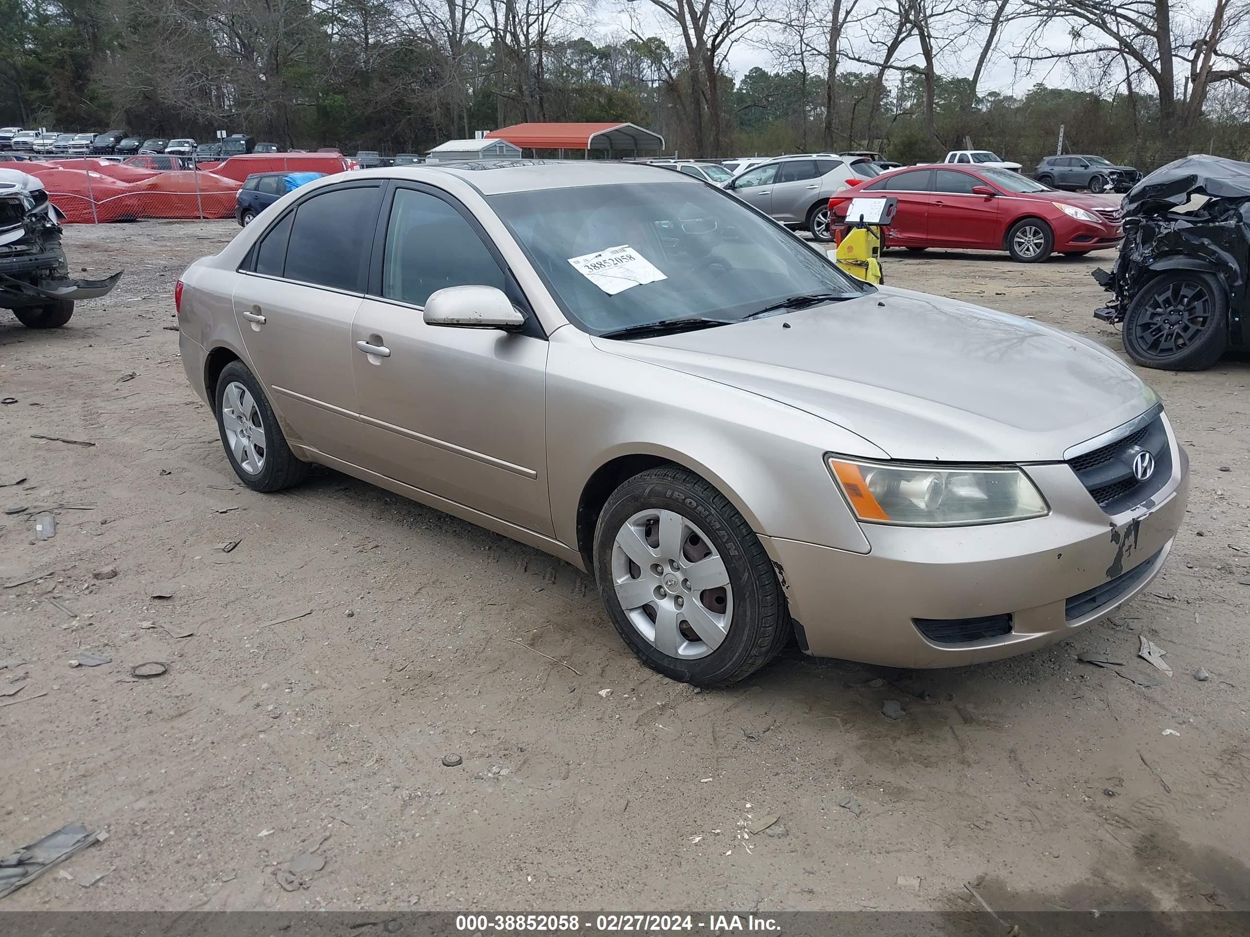 HYUNDAI SONATA 2007 5npet46c87h271827