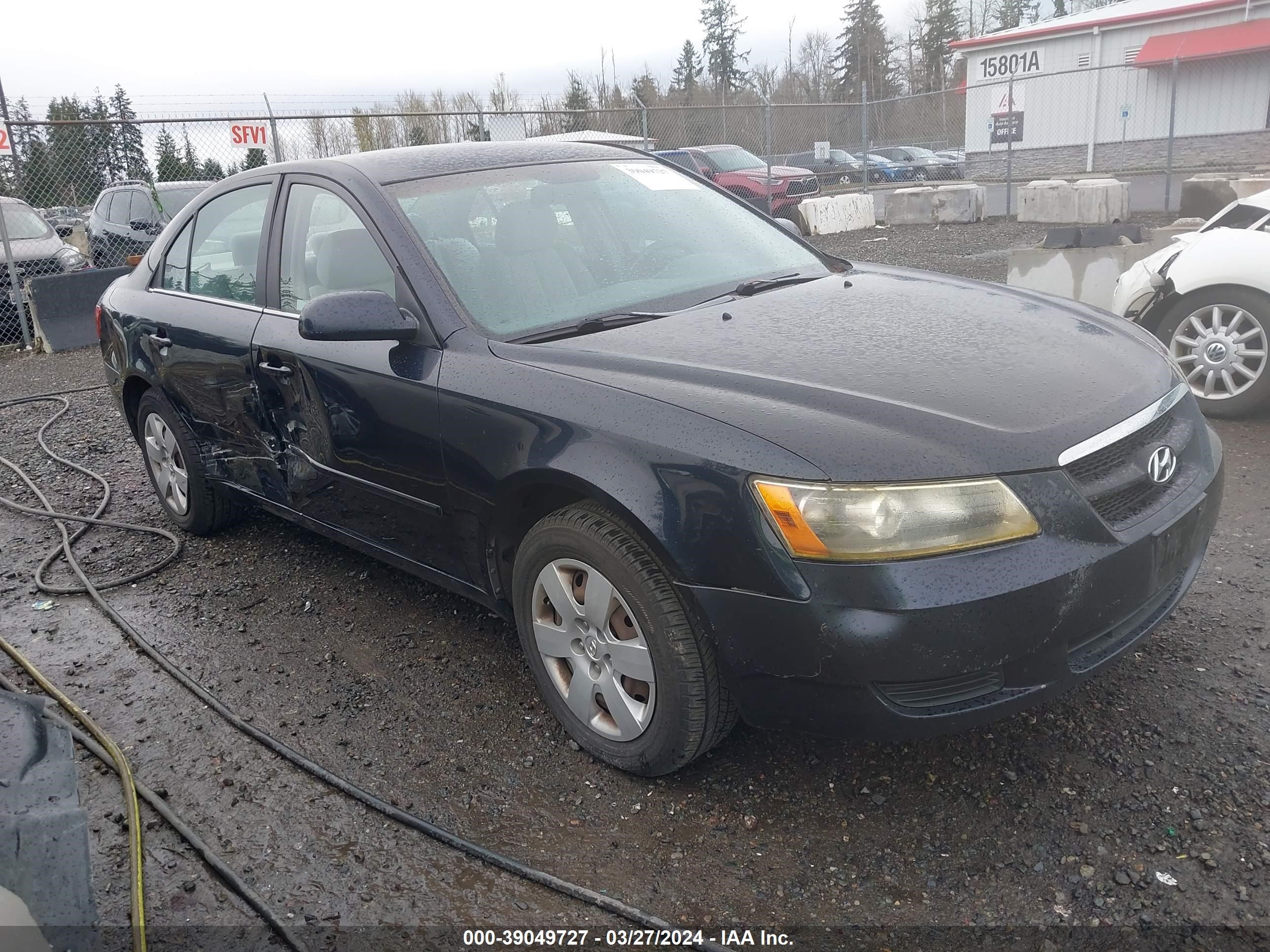 HYUNDAI SONATA 2008 5npet46c88h327699