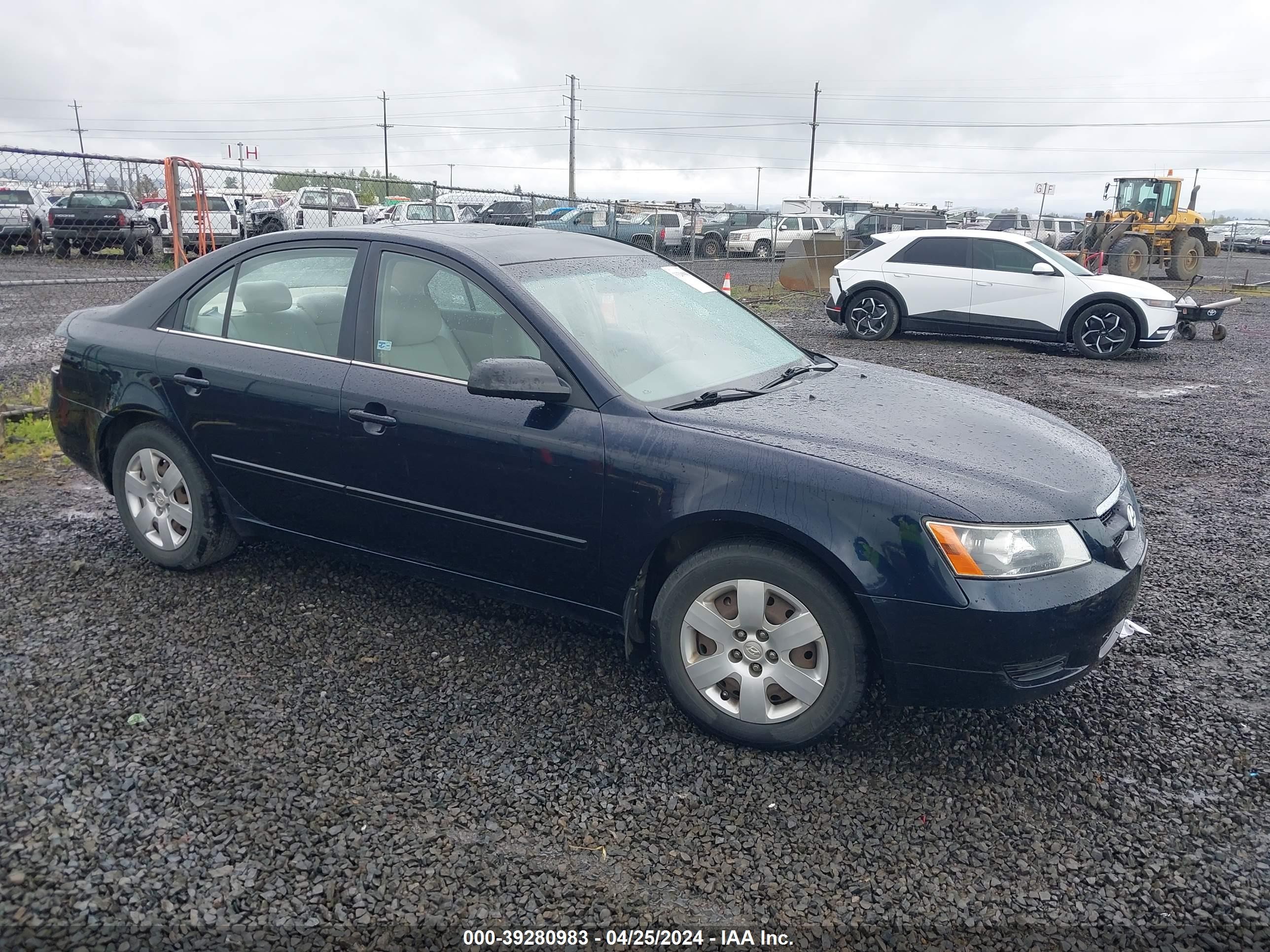 HYUNDAI SONATA 2008 5npet46c88h399387