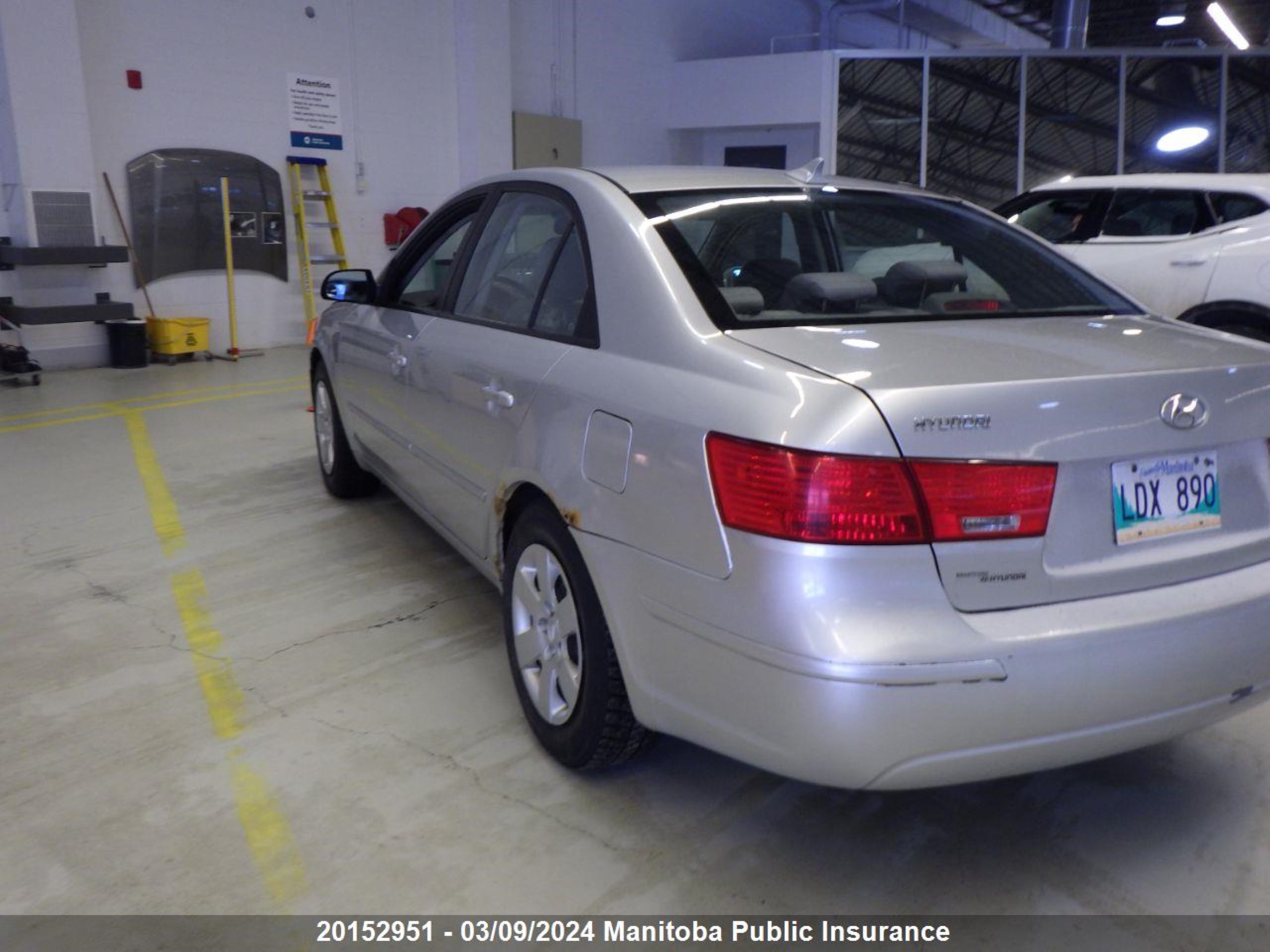 HYUNDAI SONATA 2009 5npet46c89h412429