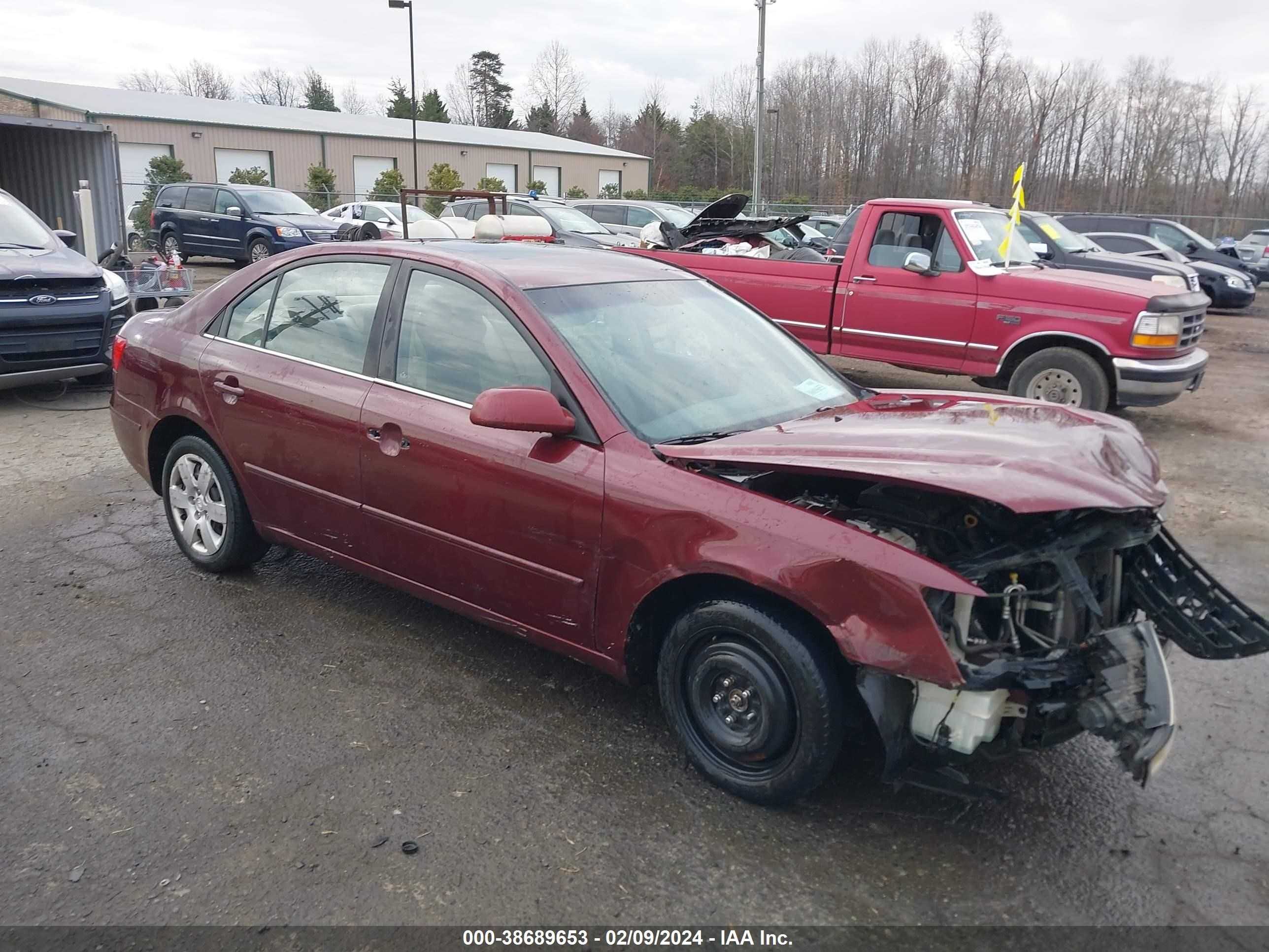 HYUNDAI SONATA 2009 5npet46c89h455703