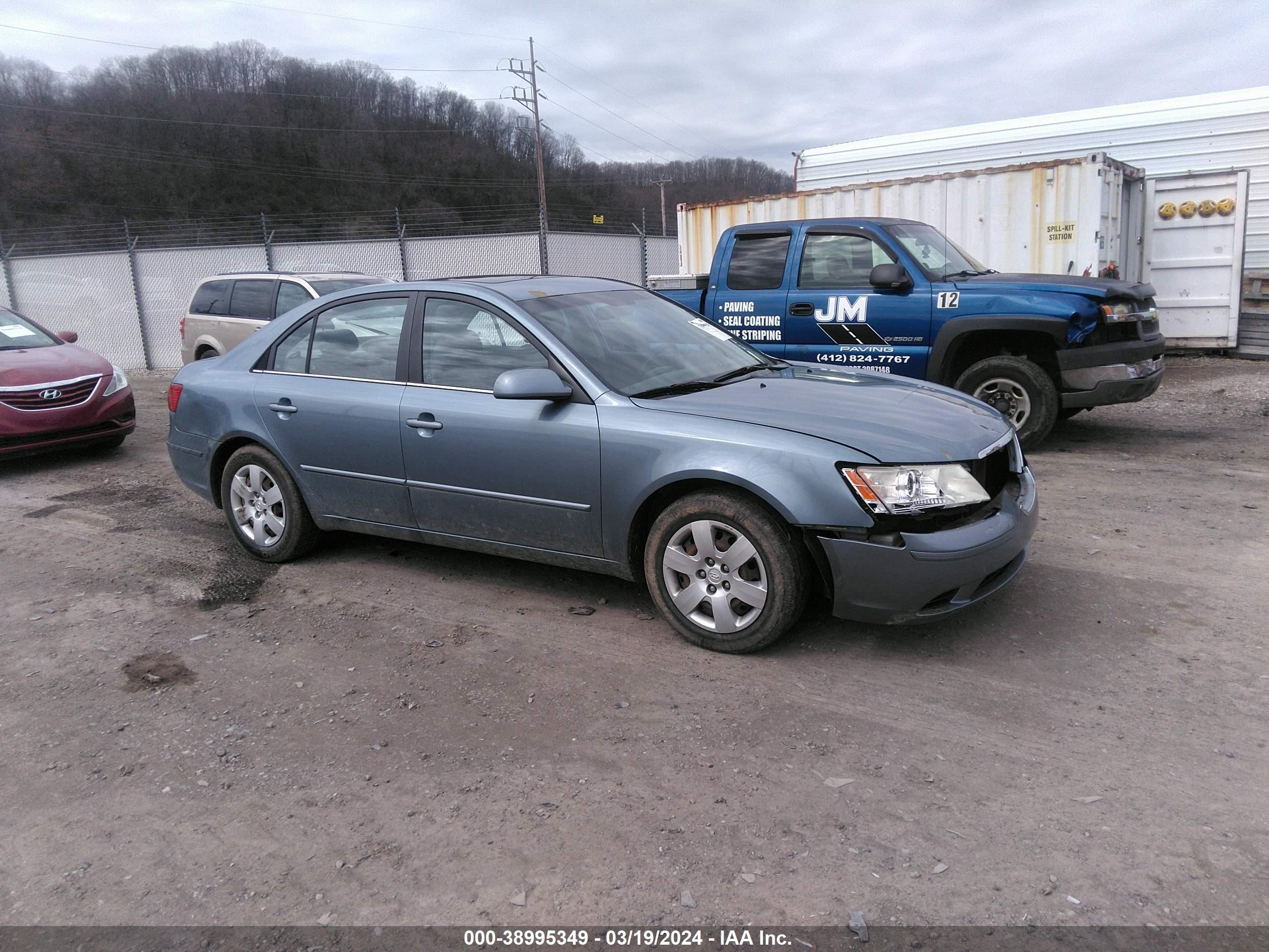 HYUNDAI SONATA 2009 5npet46c89h479550