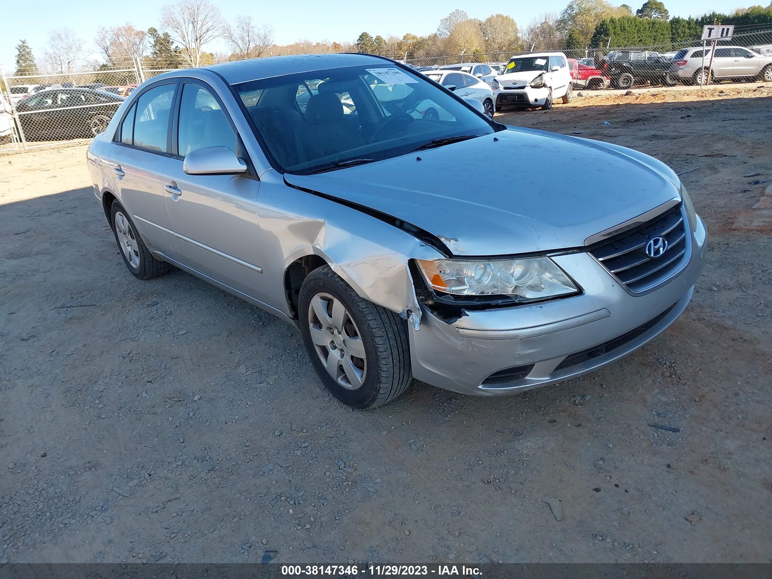 HYUNDAI SONATA 2009 5npet46c89h522316