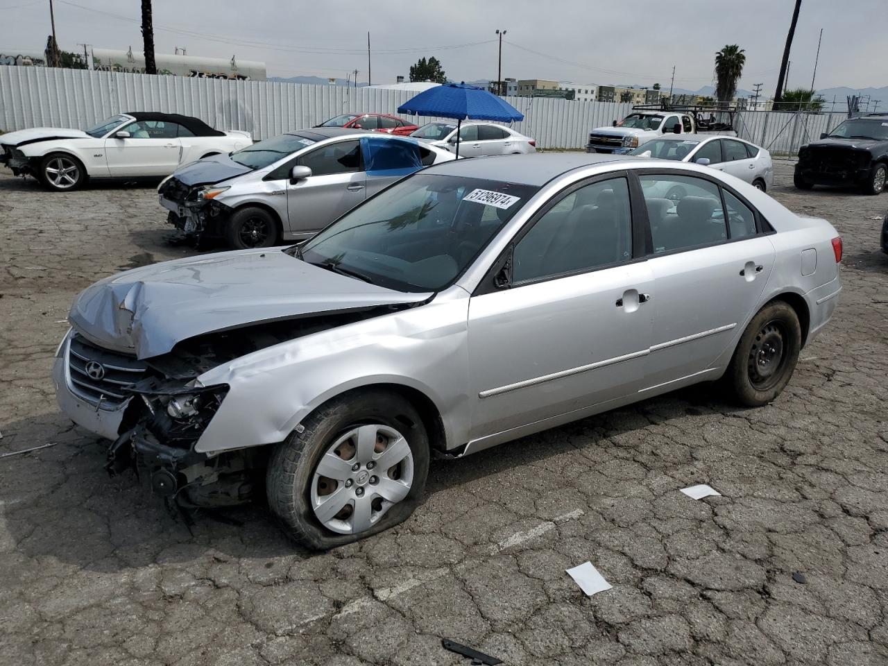 HYUNDAI SONATA 2009 5npet46c89h542551