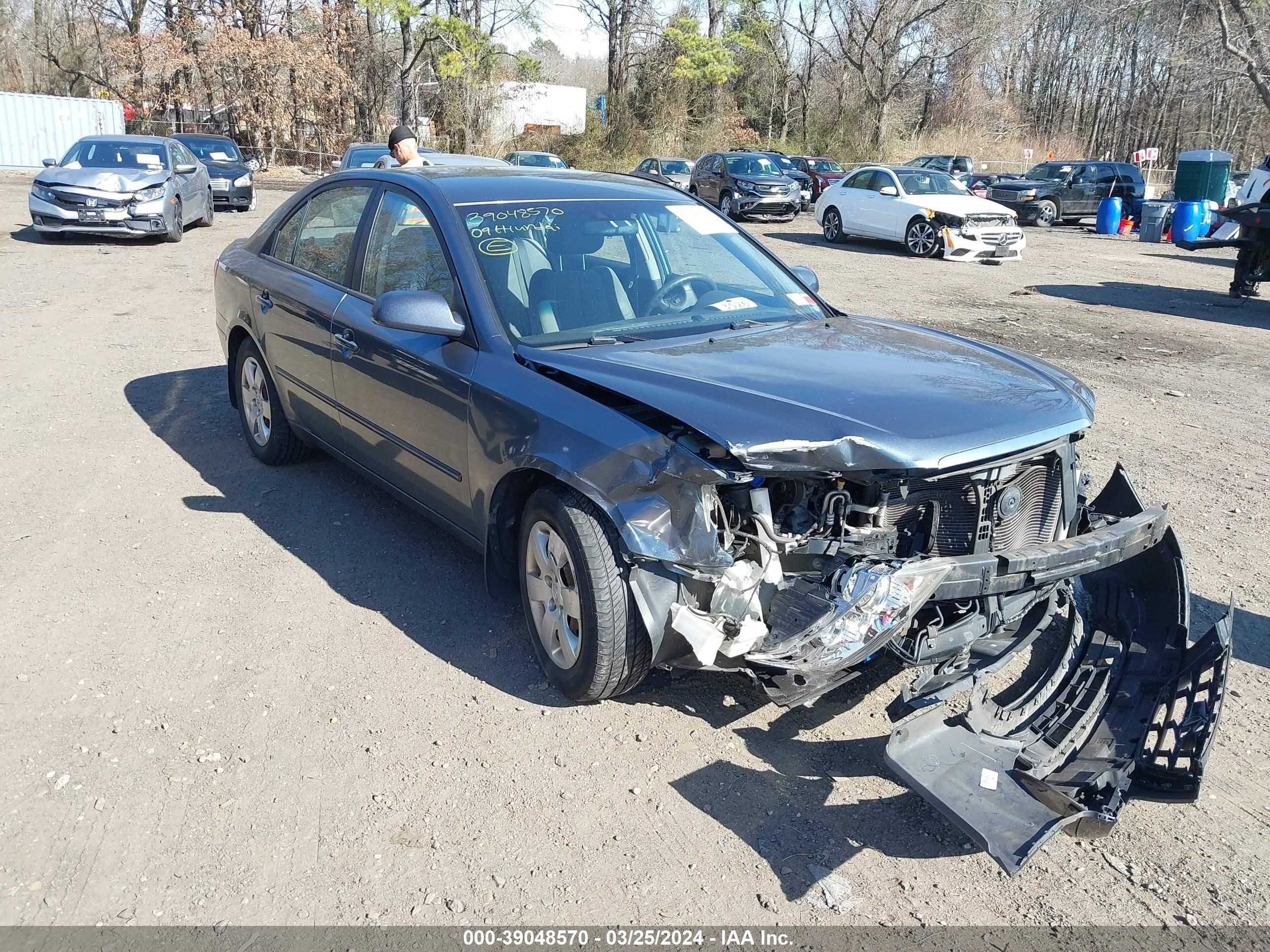 HYUNDAI SONATA 2009 5npet46c89h563691