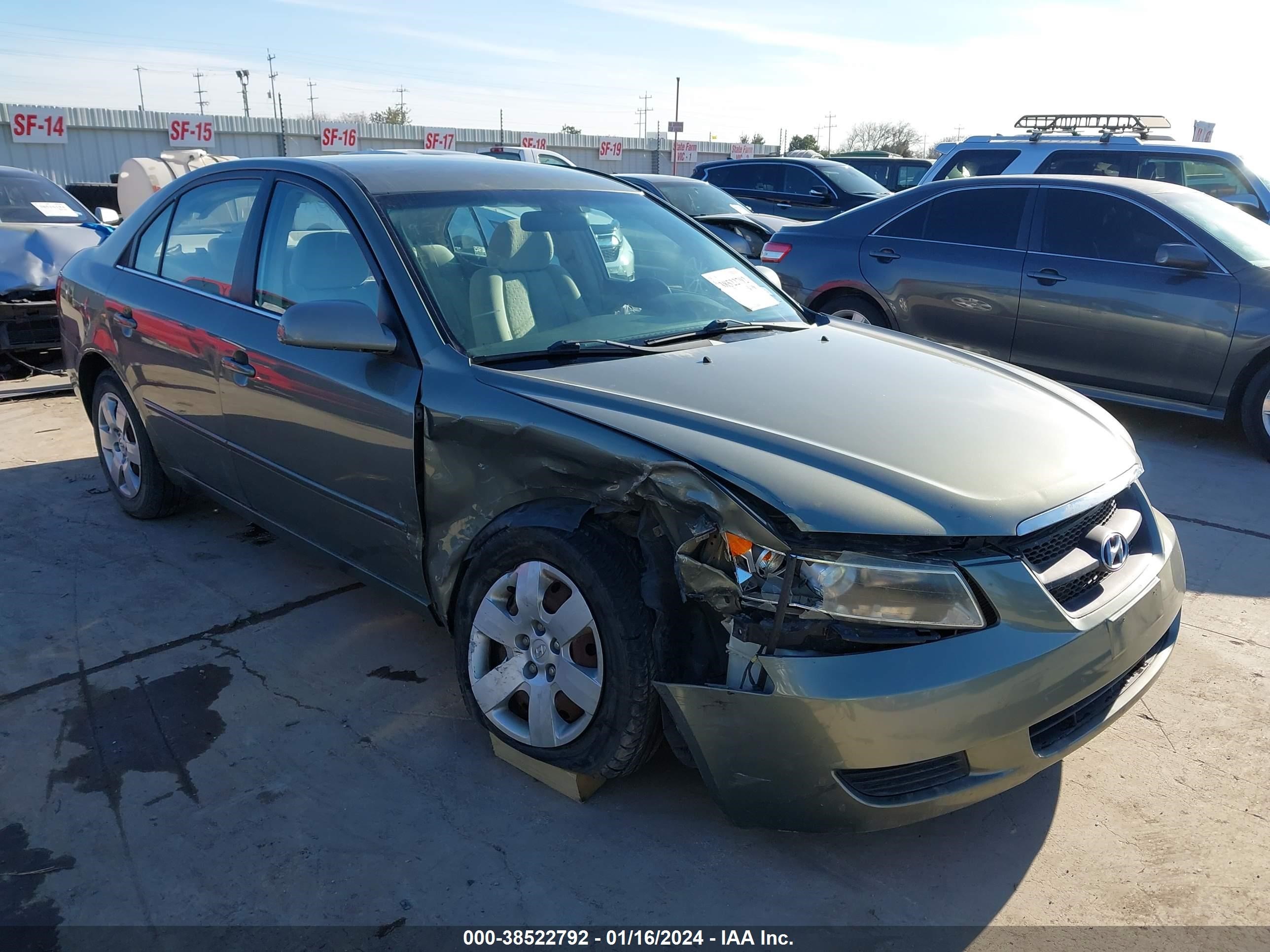 HYUNDAI SONATA 2007 5npet46c97h195731