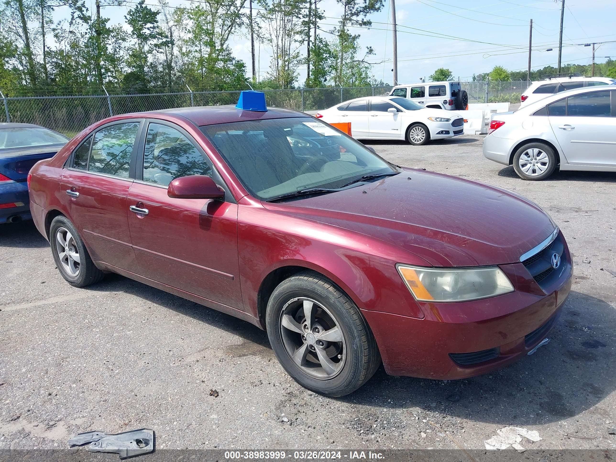 HYUNDAI SONATA 2007 5npet46c97h241039