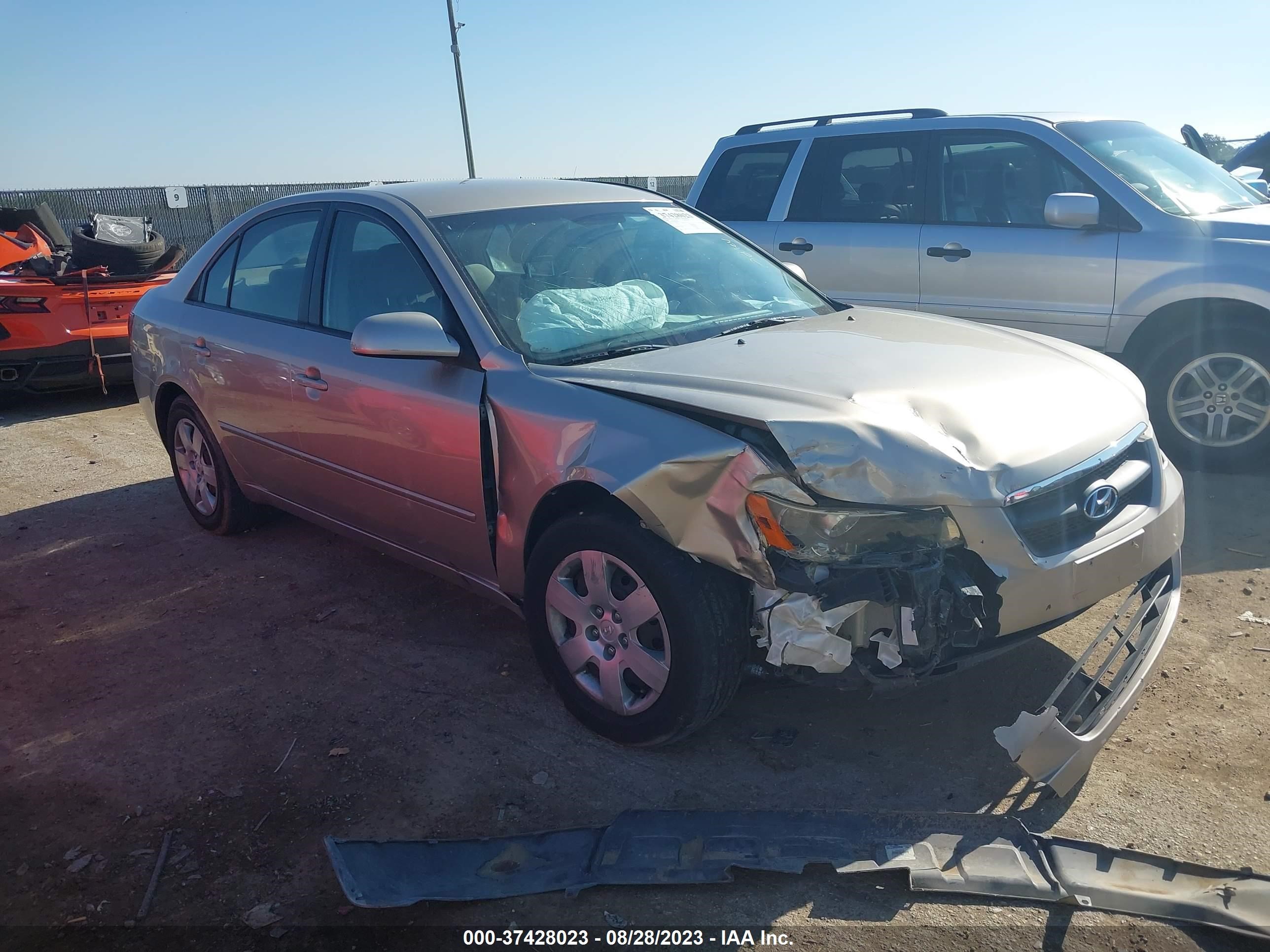 HYUNDAI SONATA 2008 5npet46c98h357410