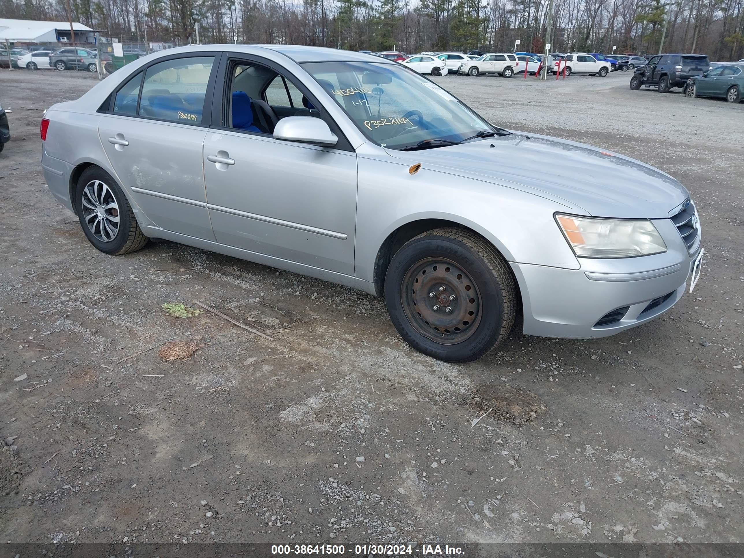 HYUNDAI SONATA 2009 5npet46c99h546723