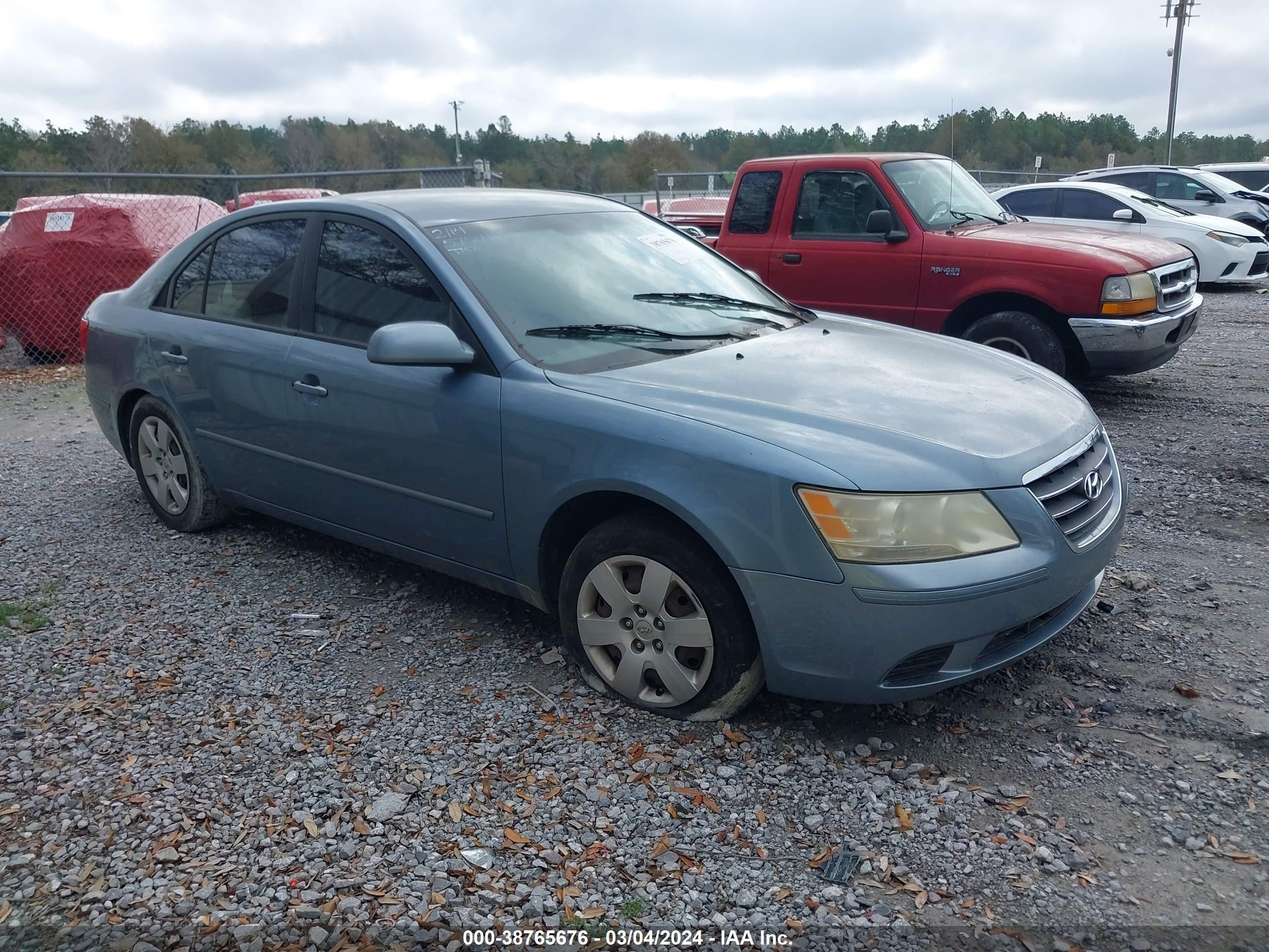 HYUNDAI SONATA 2009 5npet46c99h575641