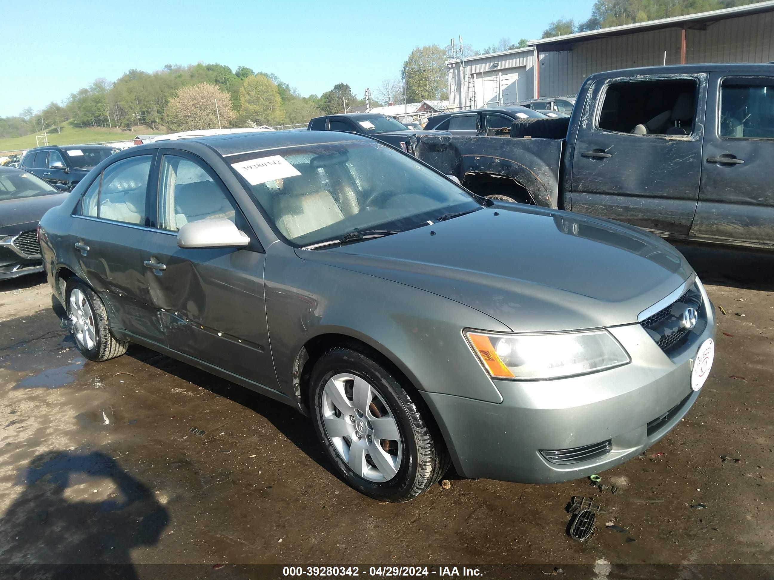 HYUNDAI SONATA 2007 5npet46cx7h195799