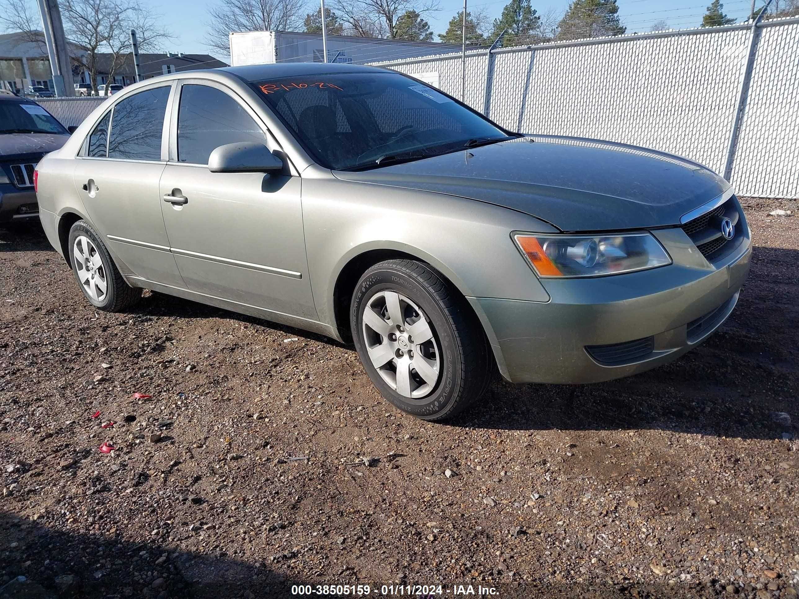 HYUNDAI SONATA 2007 5npet46cx7h240305