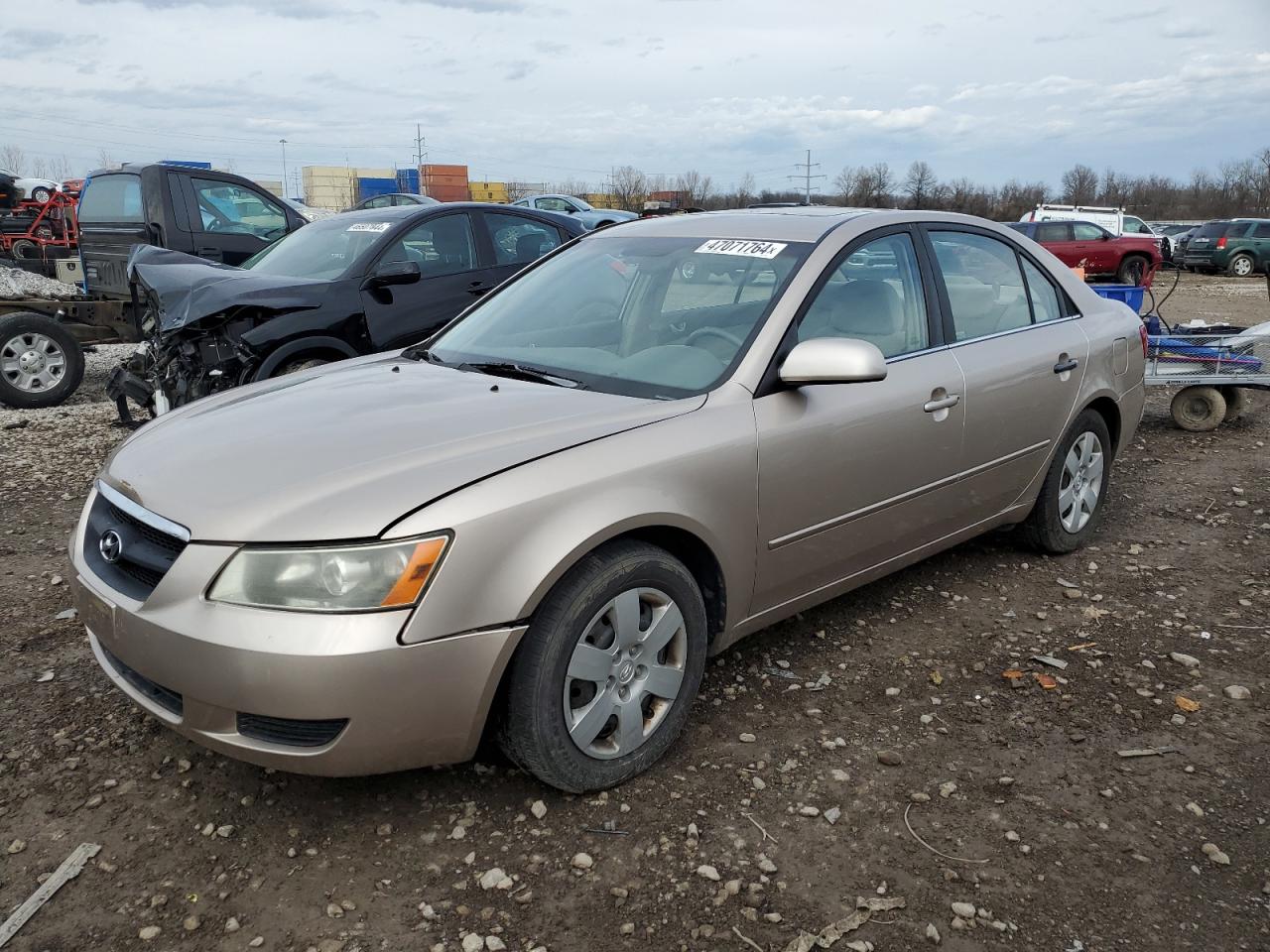 HYUNDAI SONATA 2007 5npet46cx7h283106