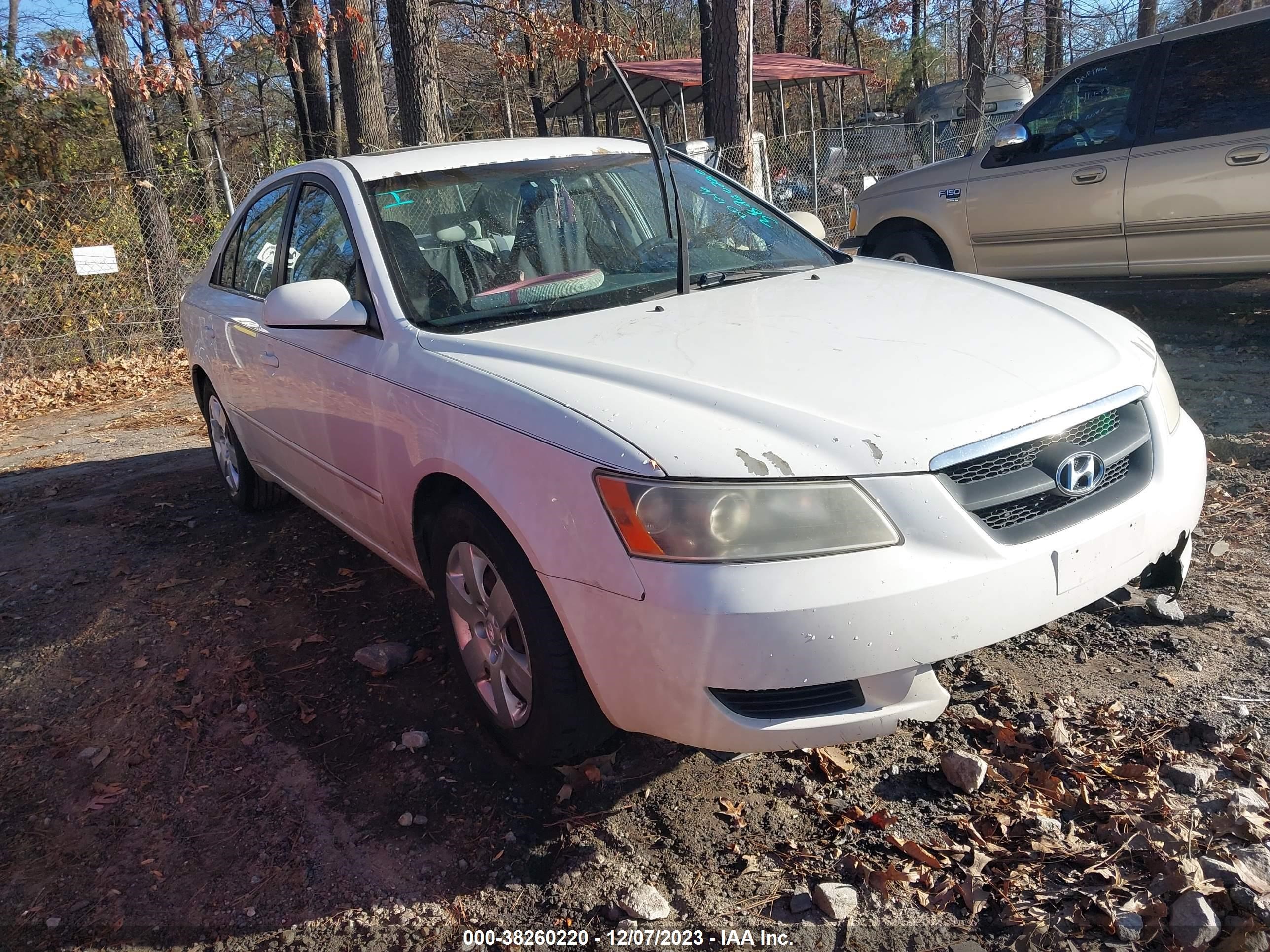 HYUNDAI SONATA 2008 5npet46cx8h314372