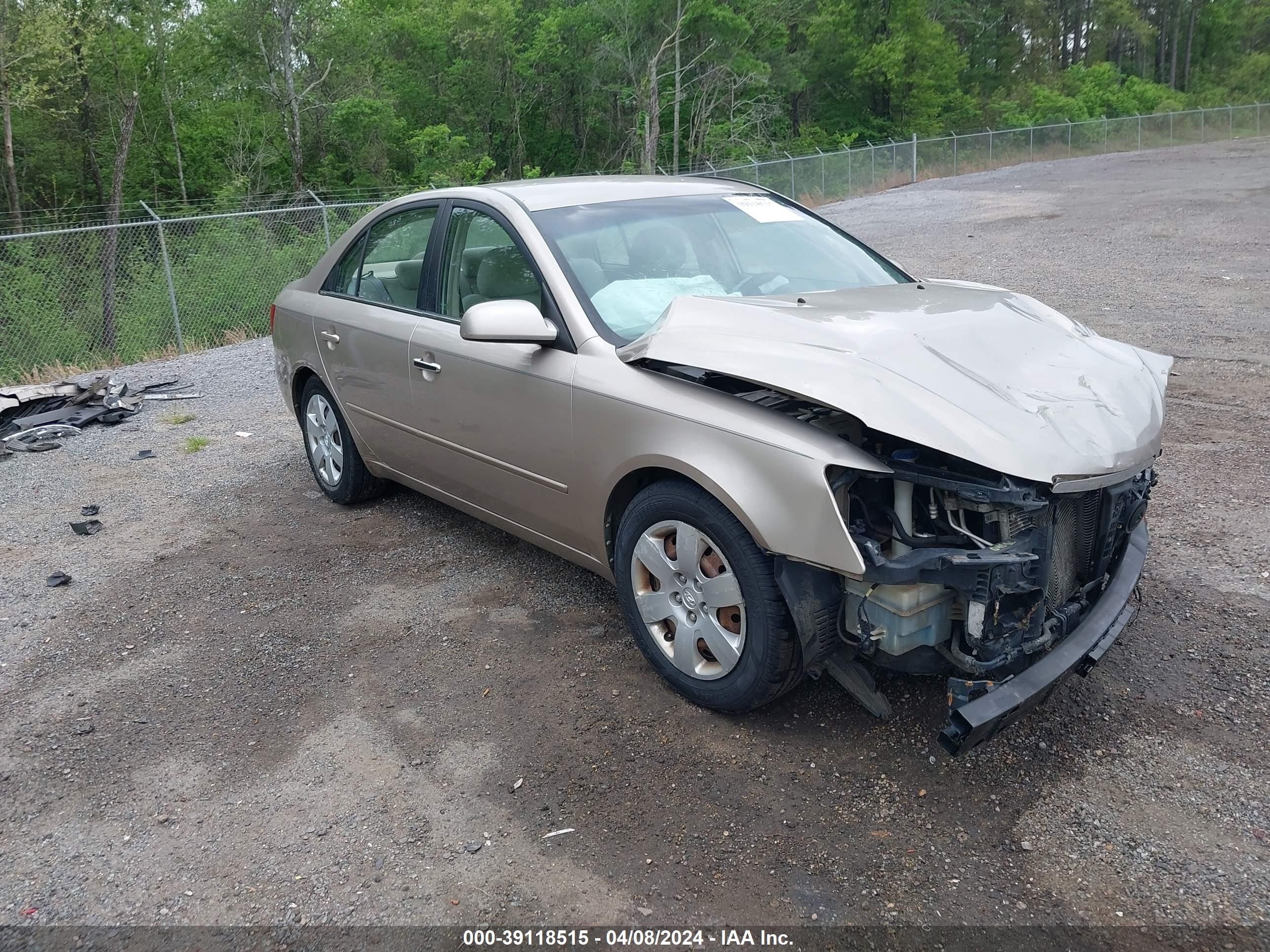 HYUNDAI SONATA 2008 5npet46cx8h319605