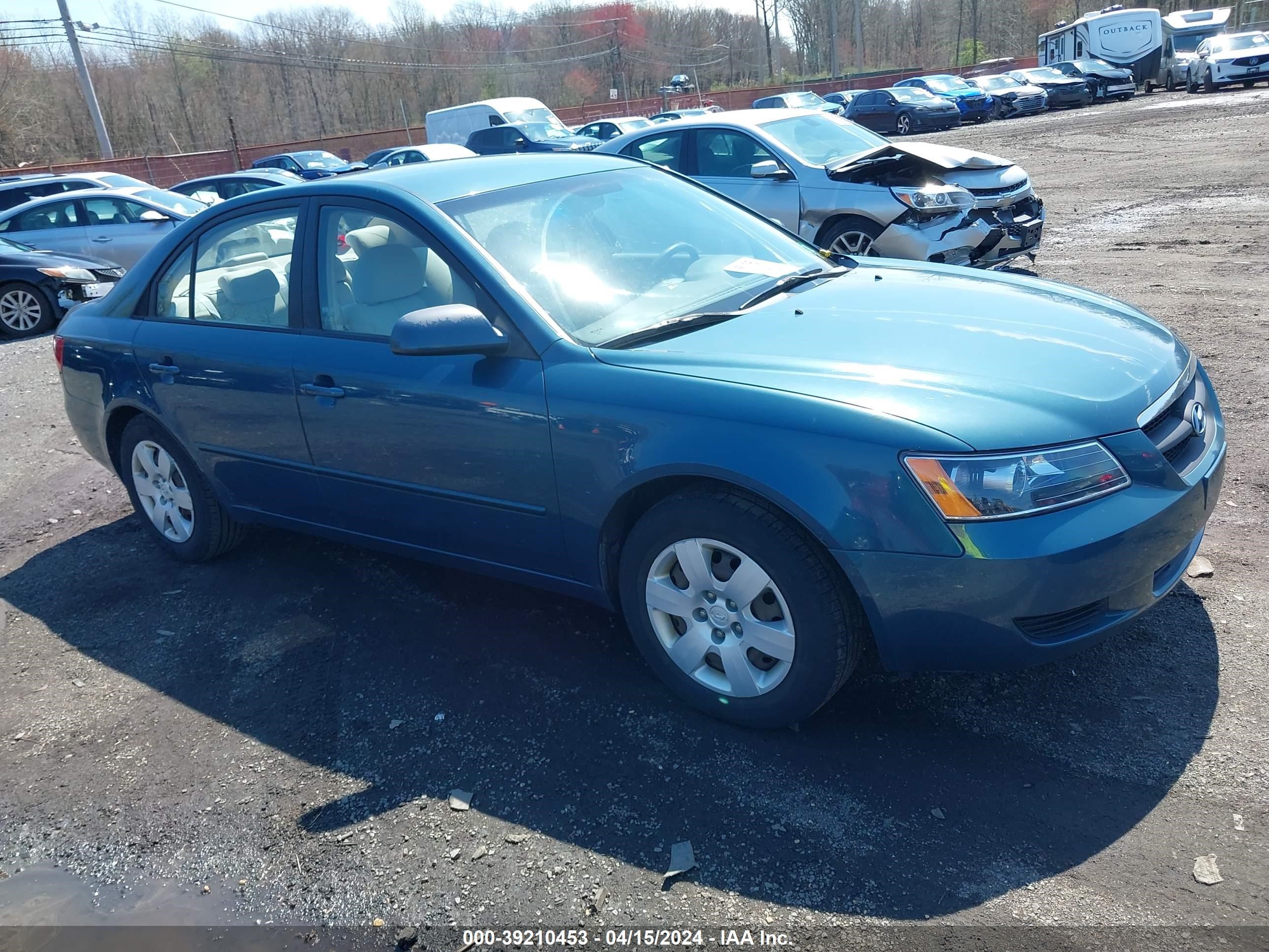 HYUNDAI SONATA 2008 5npet46cx8h341507