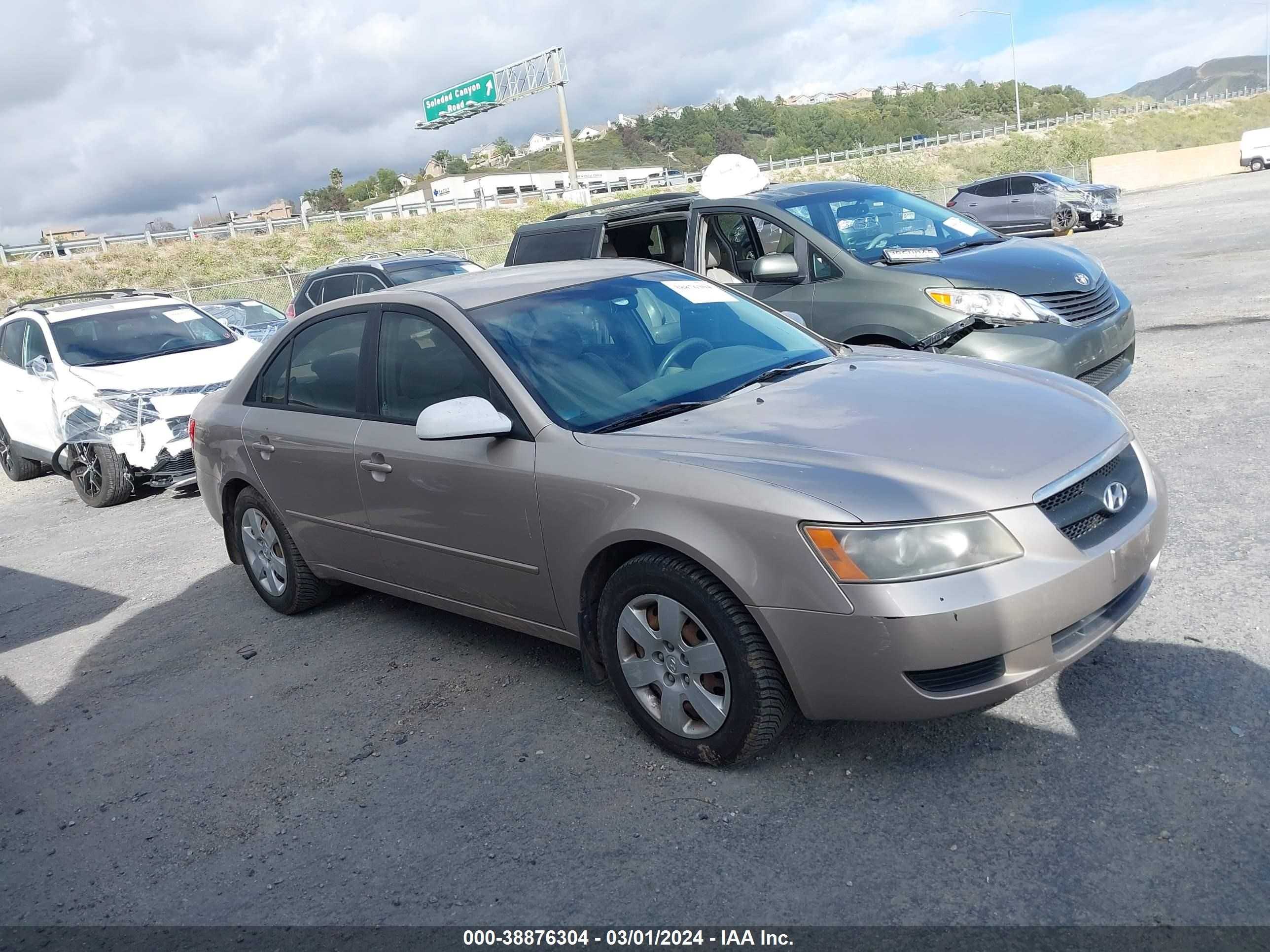 HYUNDAI SONATA 2008 5npet46cx8h344214