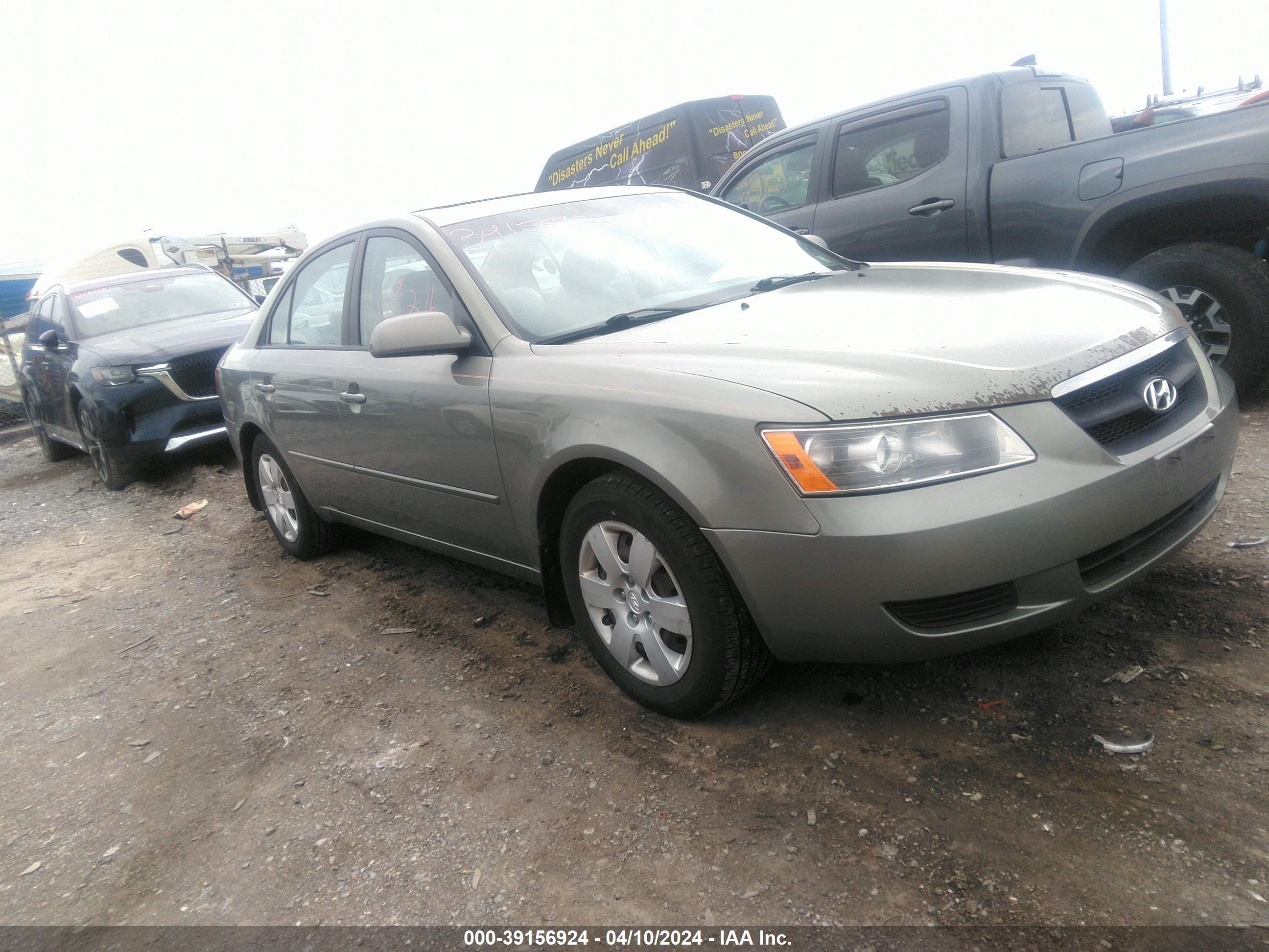 HYUNDAI SONATA 2008 5npet46cx8h344584