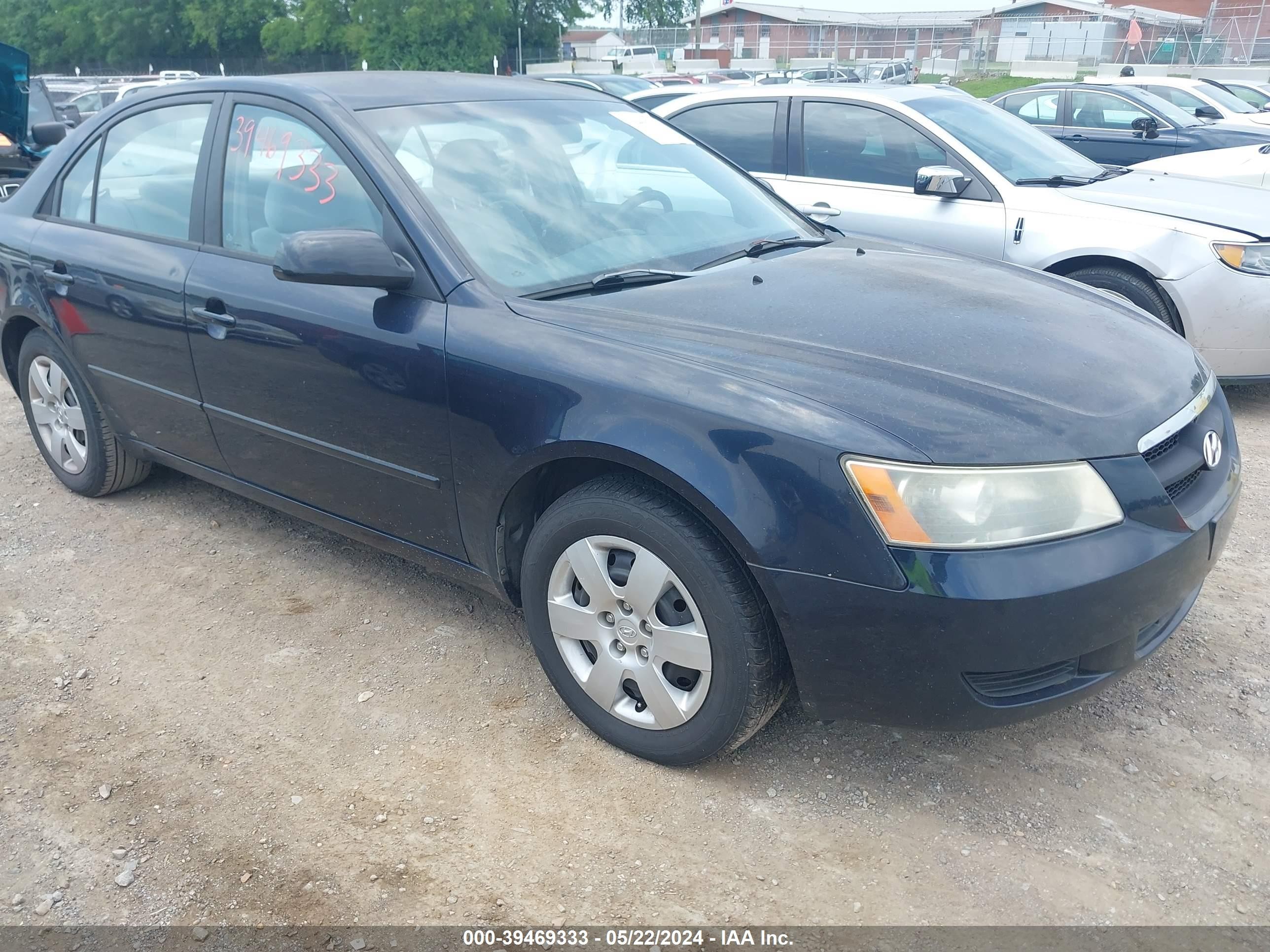 HYUNDAI SONATA 2008 5npet46cx8h390822