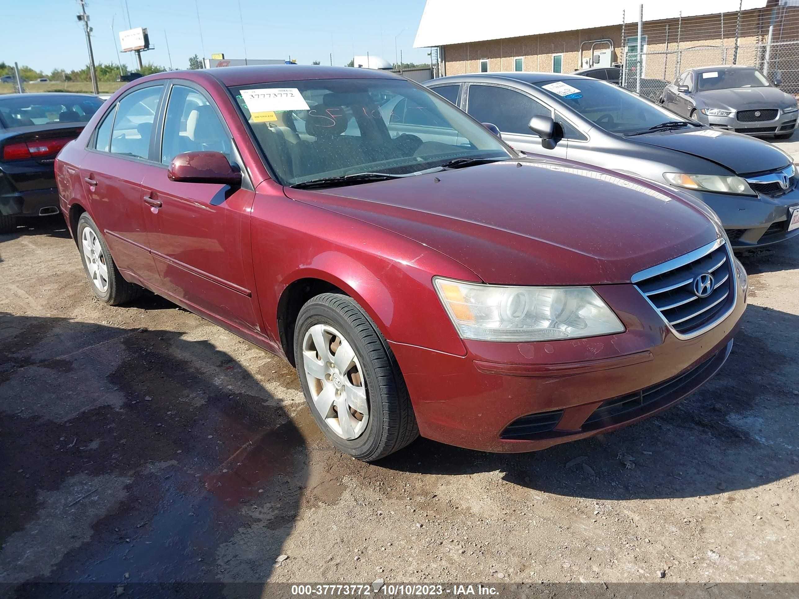 HYUNDAI SONATA 2009 5npet46cx9h416689