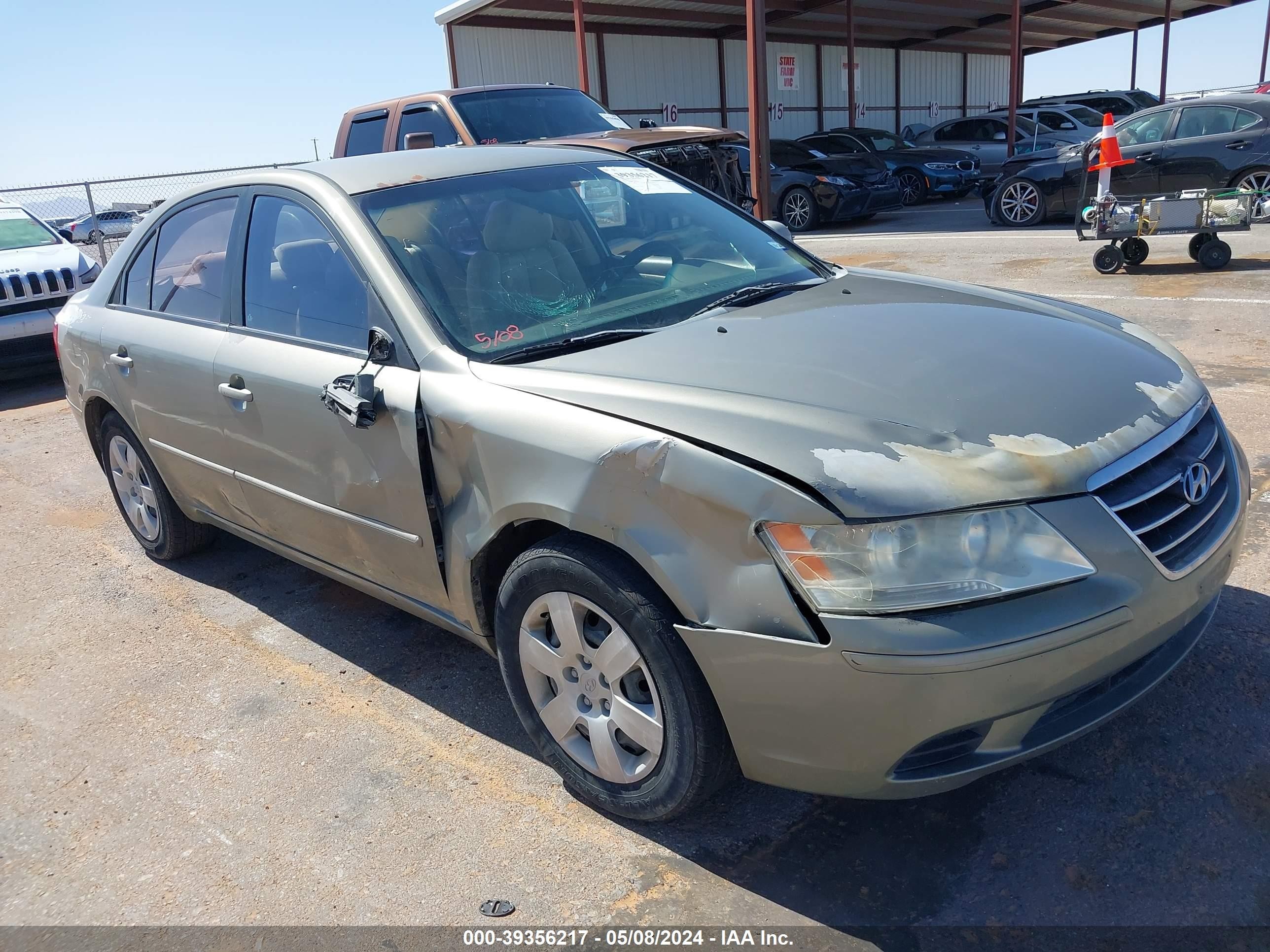 HYUNDAI SONATA 2009 5npet46cx9h458943