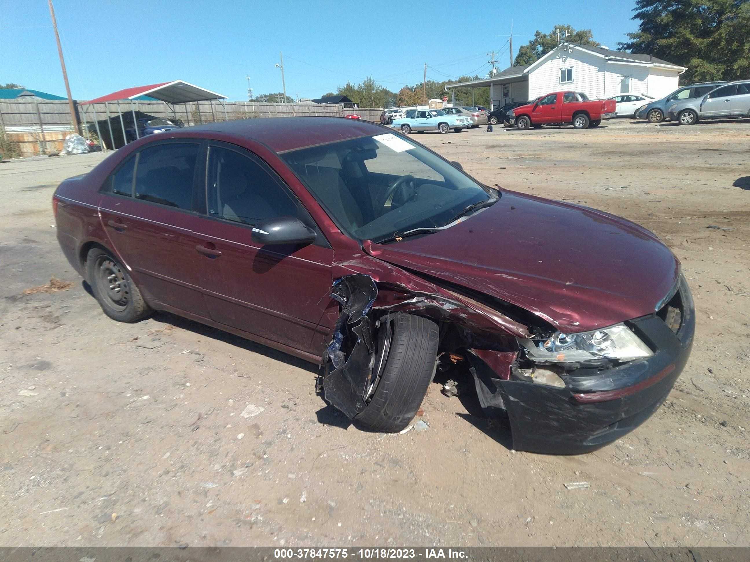 HYUNDAI SONATA 2009 5npet46cx9h474236