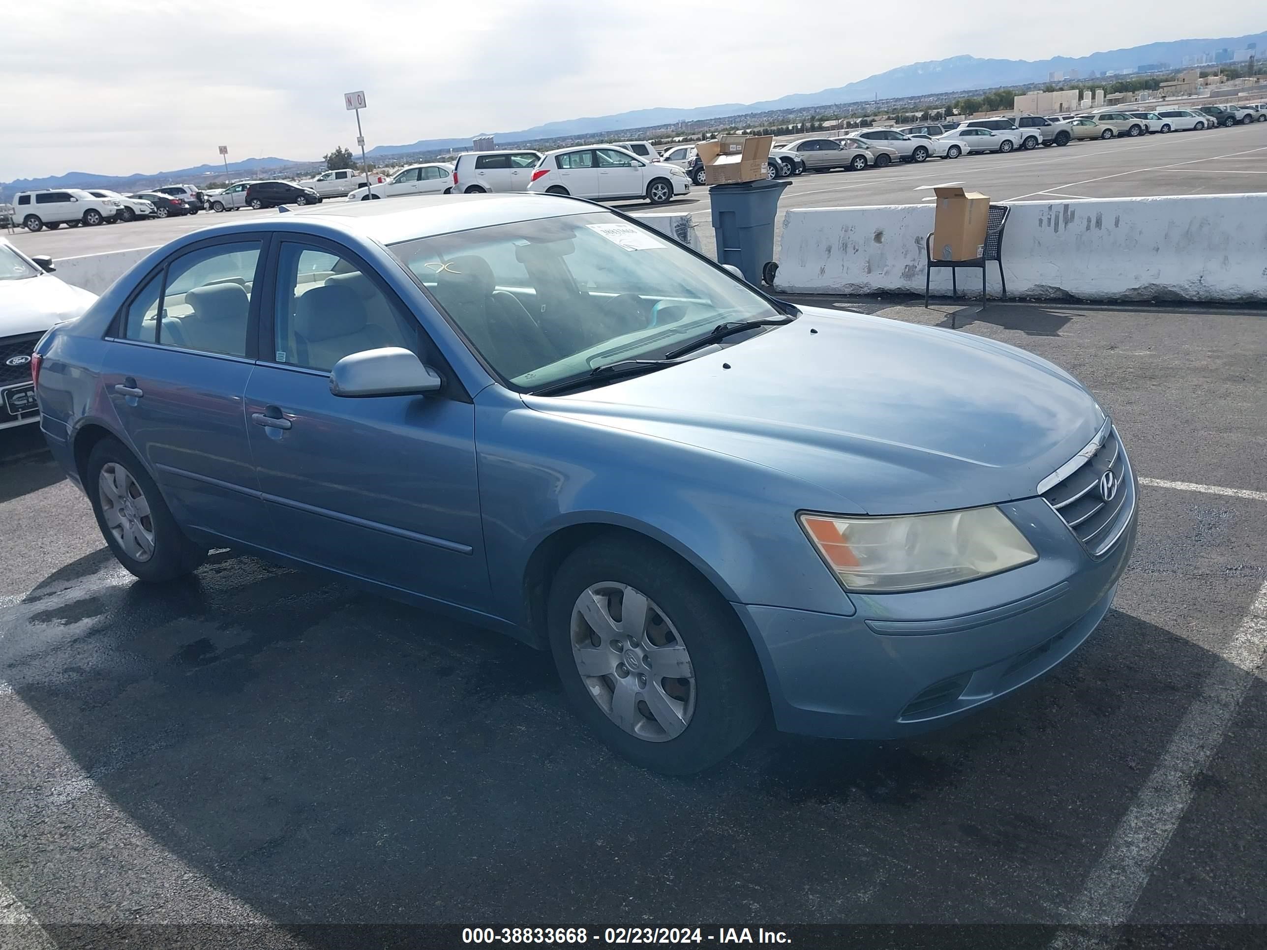 HYUNDAI SONATA 2009 5npet46cx9h493417