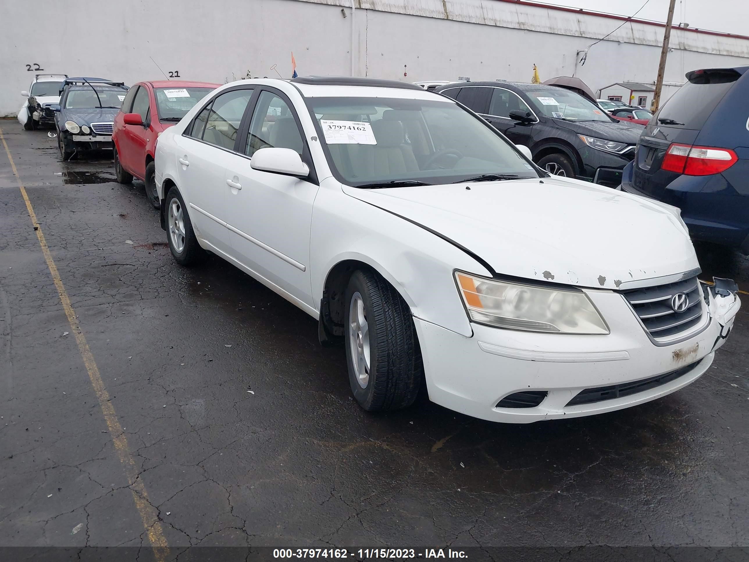 HYUNDAI SONATA 2009 5npet46cx9h504187