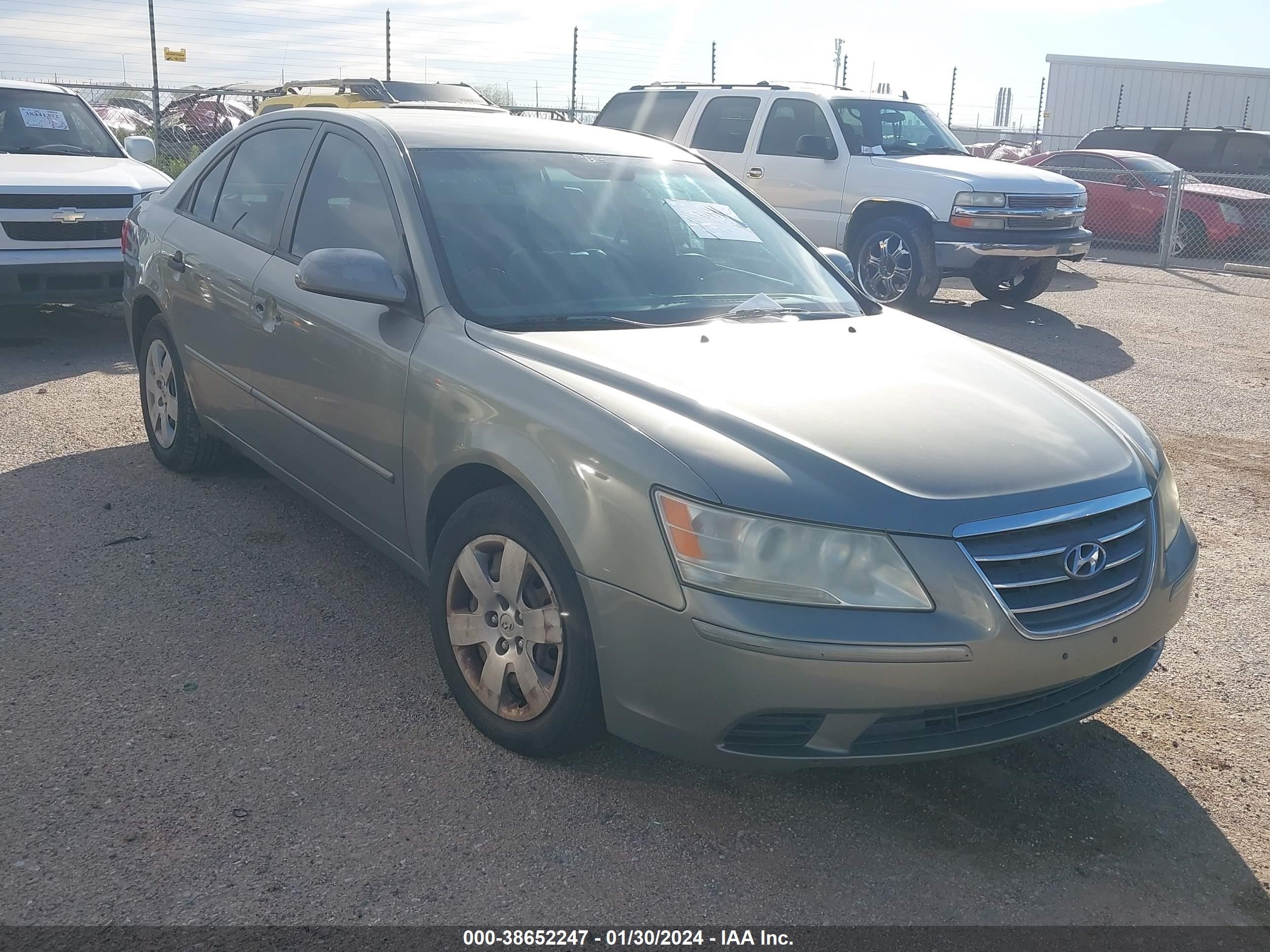 HYUNDAI SONATA 2009 5npet46cx9h507591