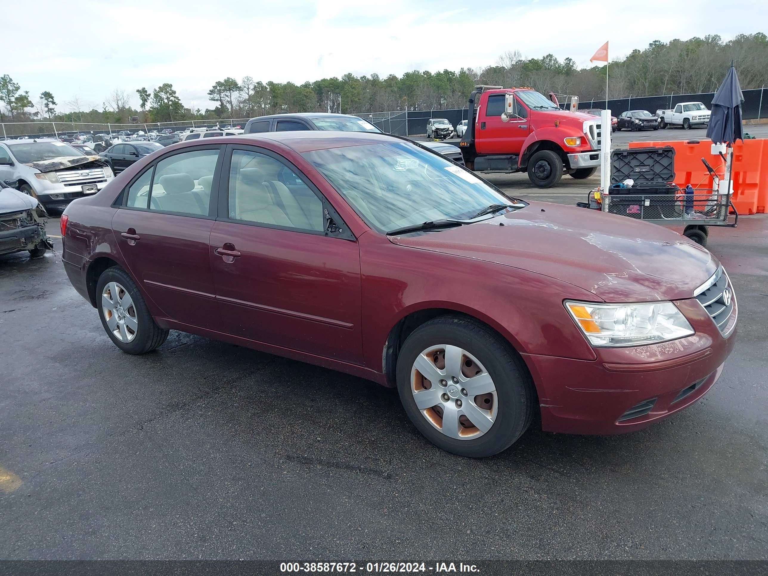 HYUNDAI SONATA 2009 5npet46cx9h564809