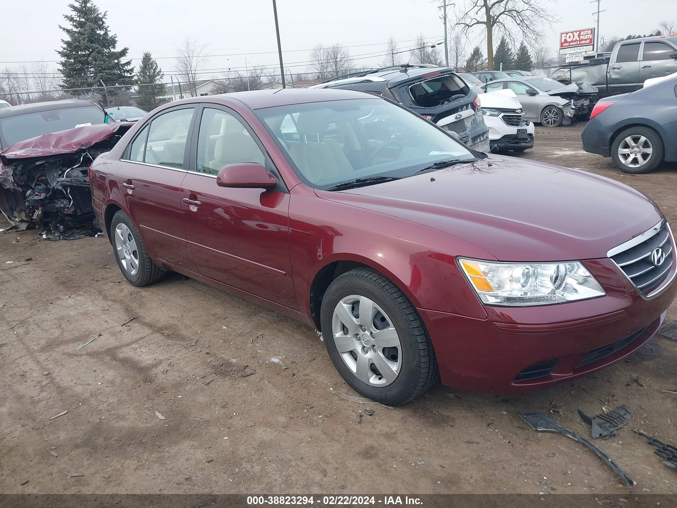 HYUNDAI SONATA 2009 5npet46cx9h566804